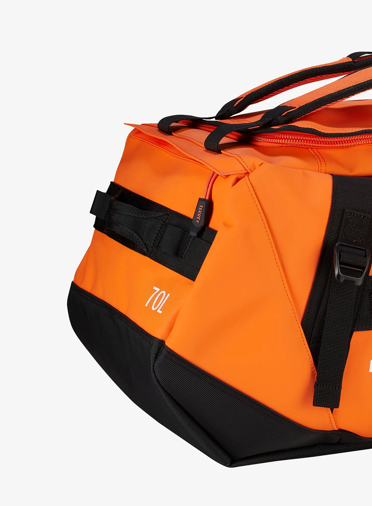 Cestovná taška adidas TERREX Xperior Expedition Duffel Bag 70L - semi impact orange