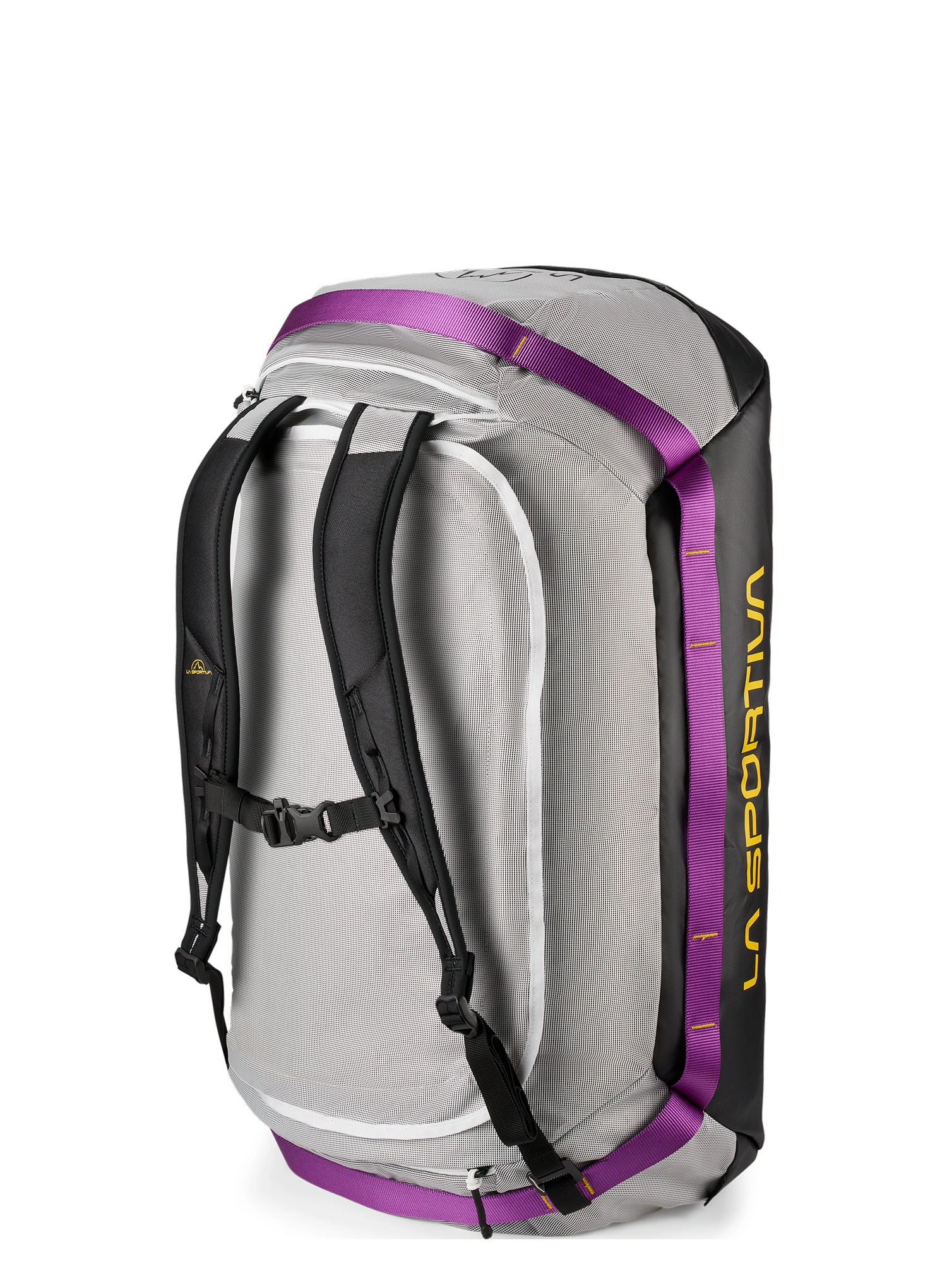 Cestovná taška La Sportiva Nomad 70 Duffel Bag - chalk/black