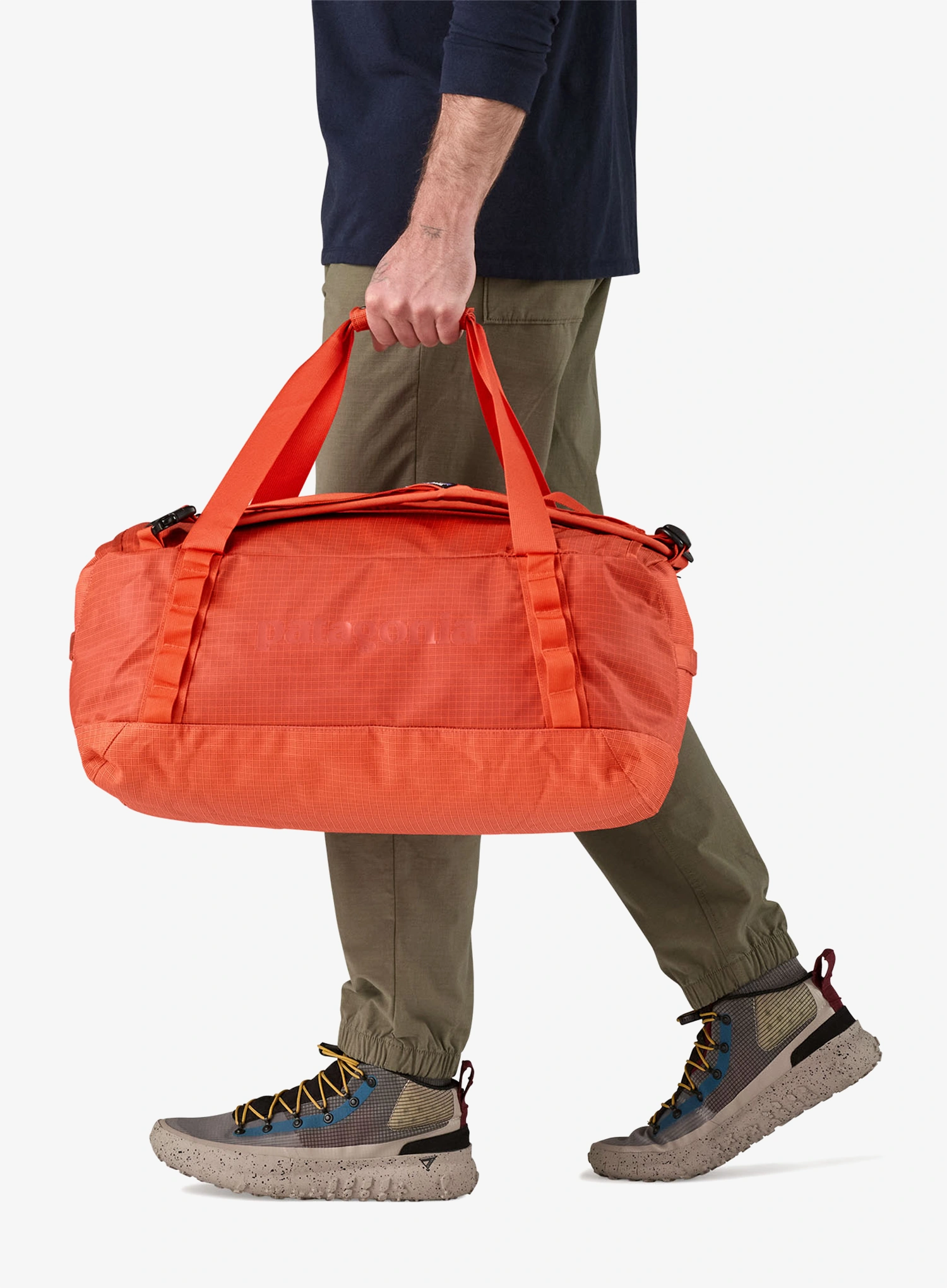 Cestovná taška Patagonia Black Hole Duffel 40L - pollinator orange