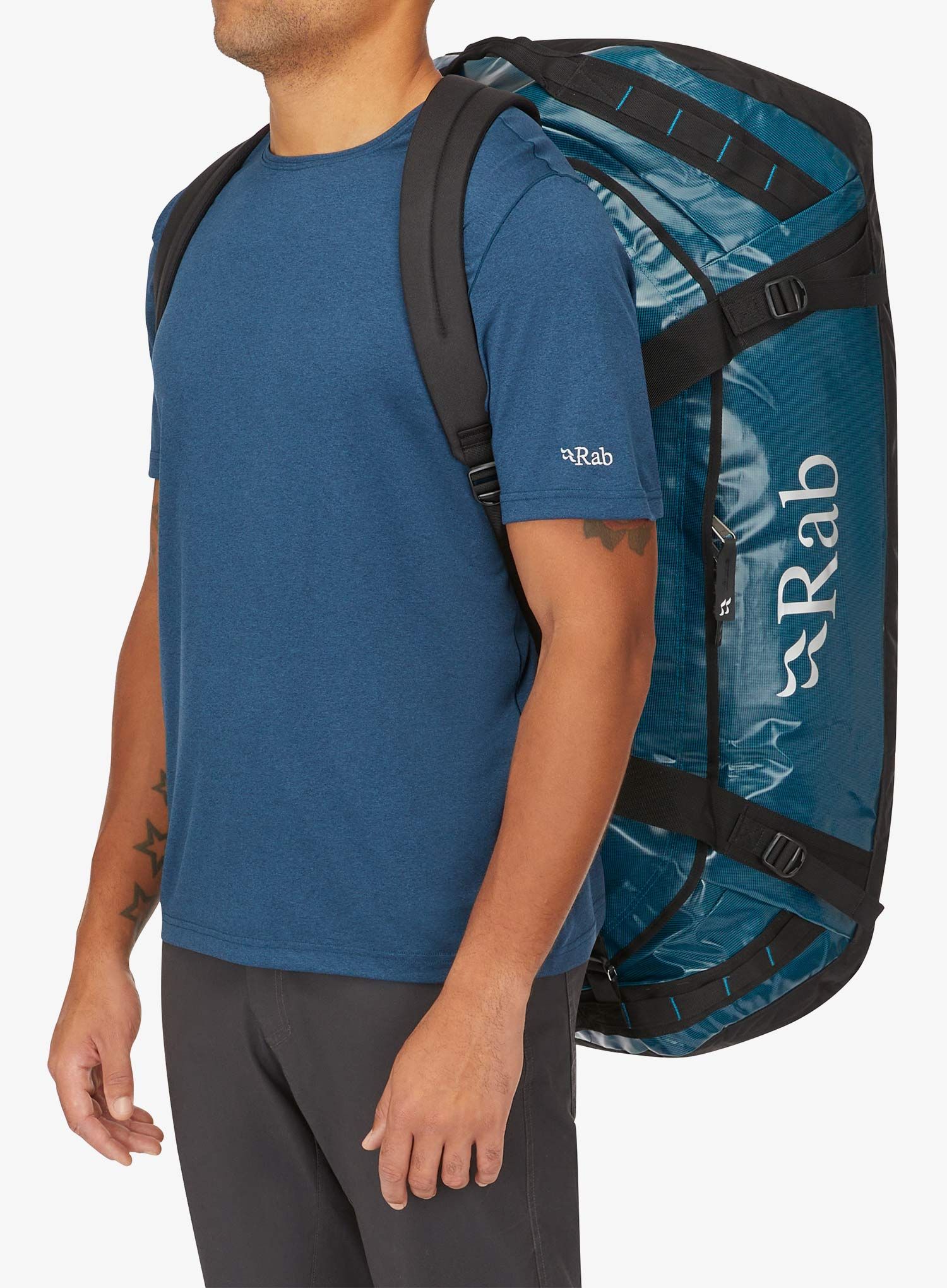 Cestovná taška Rab Expedition Kitbag II 120 - blue