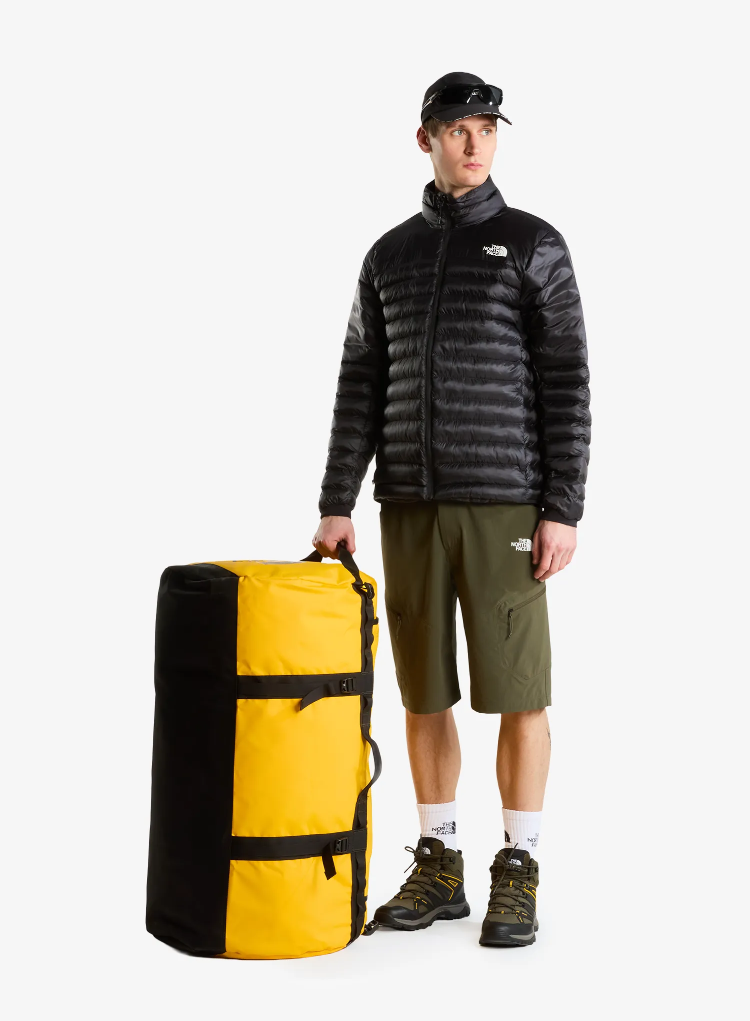 Cestovná taška The North Face Base Camp Duffel XXL - summit gold/tnf black