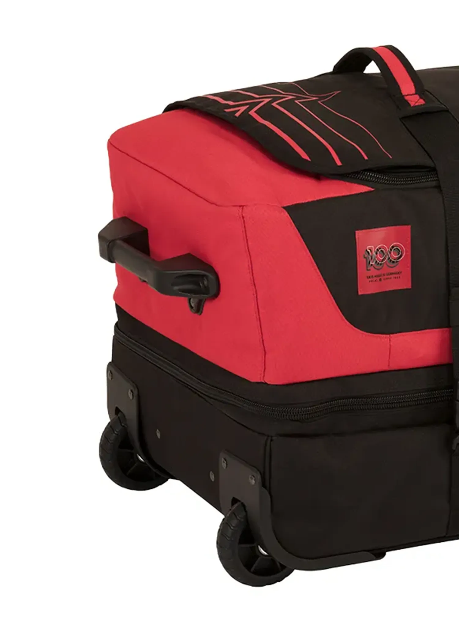 Cestovná taška Volkl Race Rolling Bag 120 l - red/black