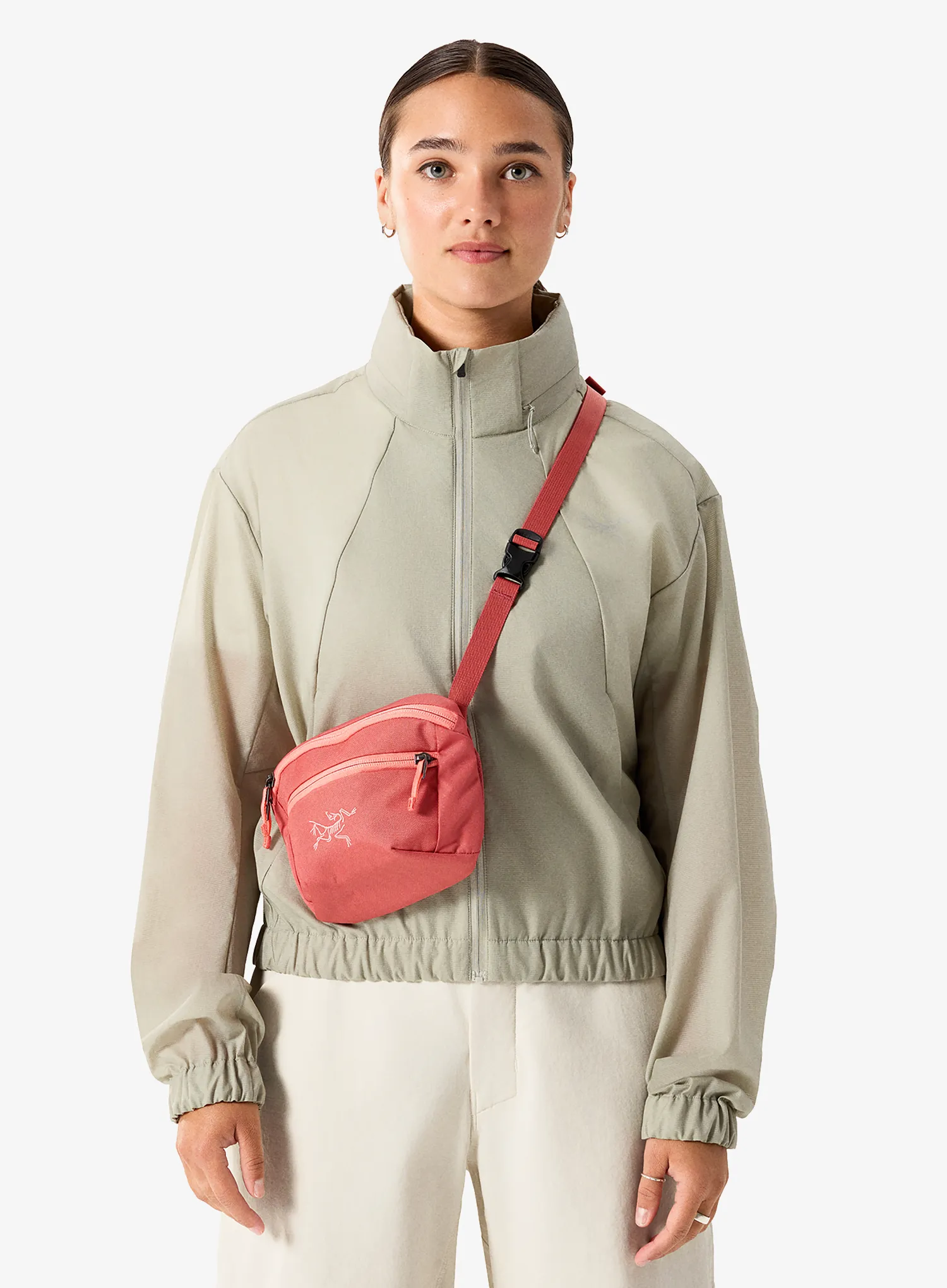 Ľadvinka Arcteryx Mantis 1 Waist Pack - stone red/reef