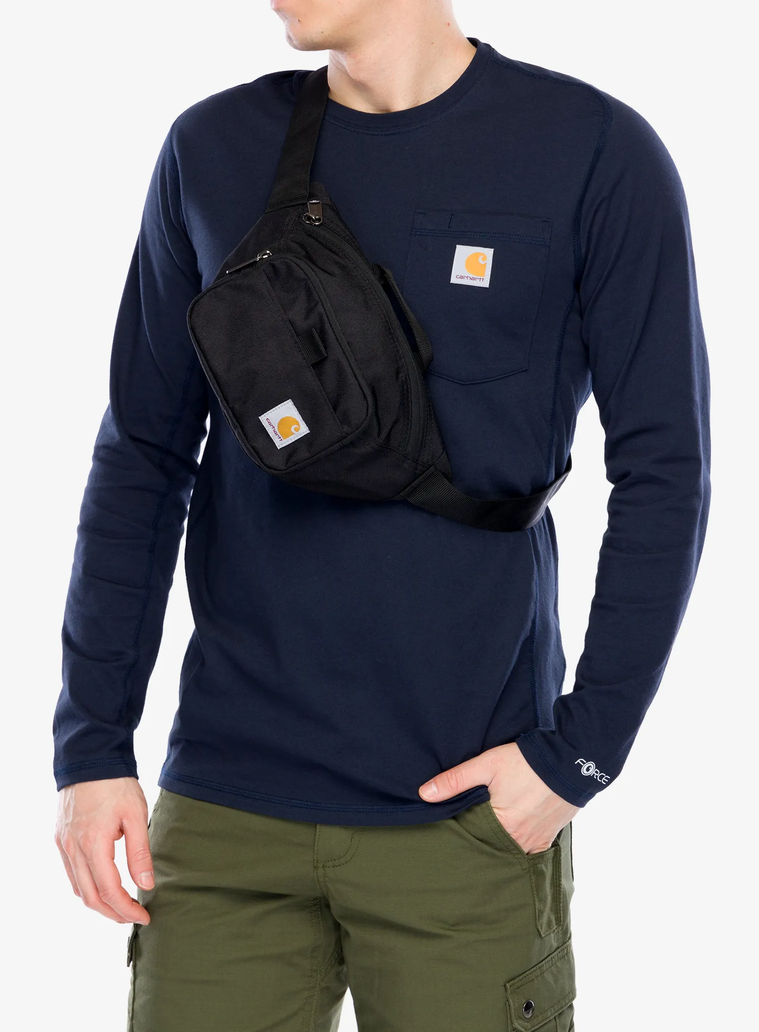 Ľadvinka Carhartt Waist Pack - black