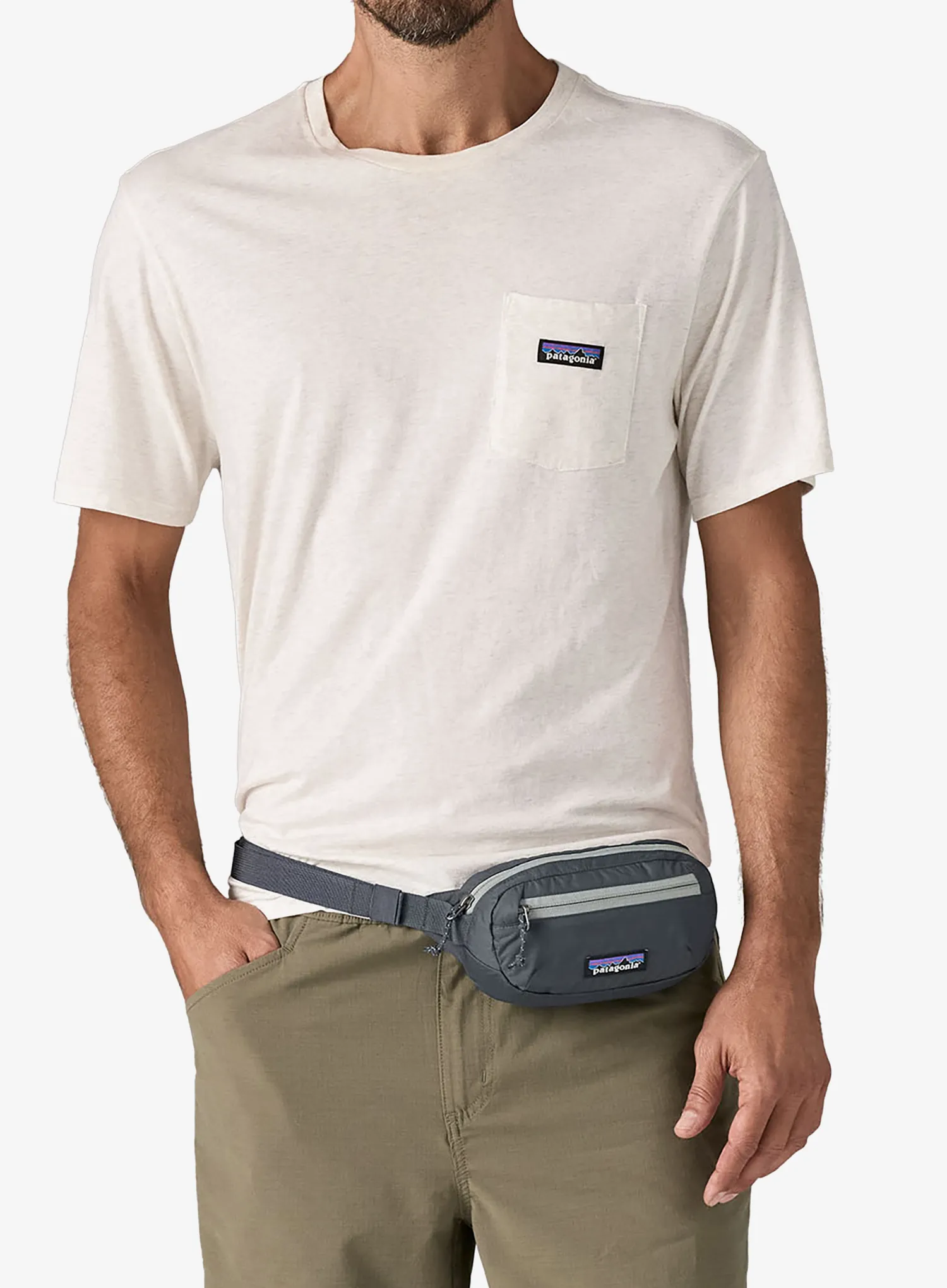Ľadvinka Patagonia Terravia Mini Hip Pack - smolder blue