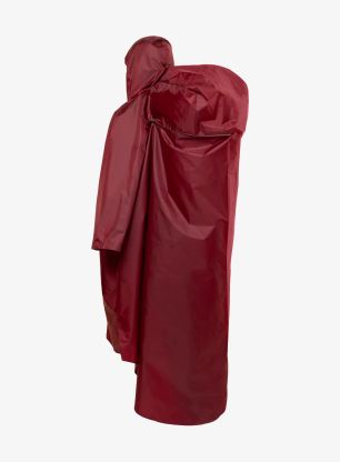 Turistický pršiplášť Trekmates Deluxe Poncho - sumac