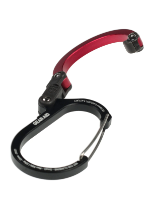 Držiak Gear Aid Heroclip Small - black/red