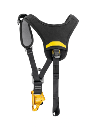 Prsný popruh Petzl Top Croll - black/yellow