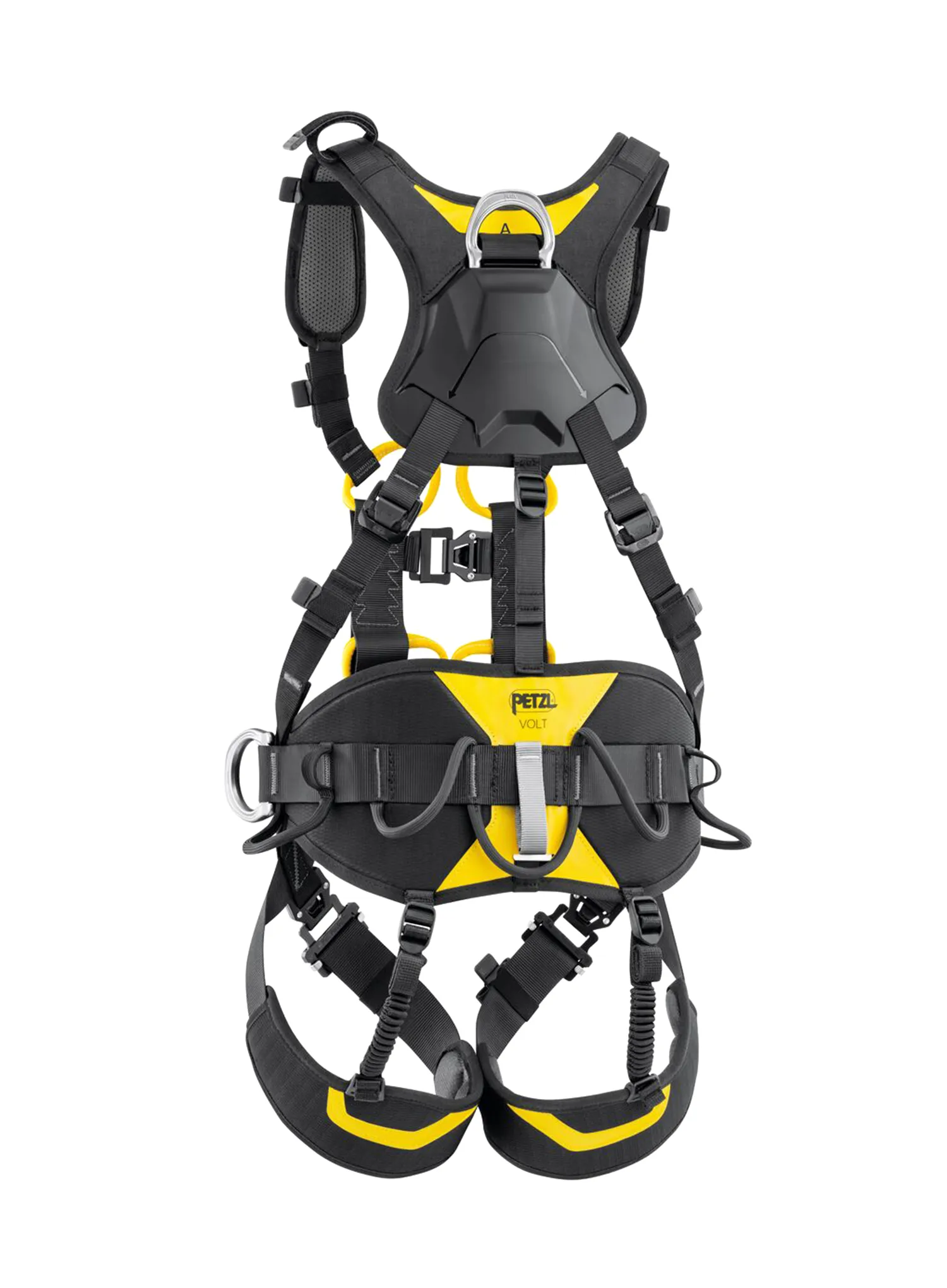 Pracovný postroj Petzl Volt - black/yellow