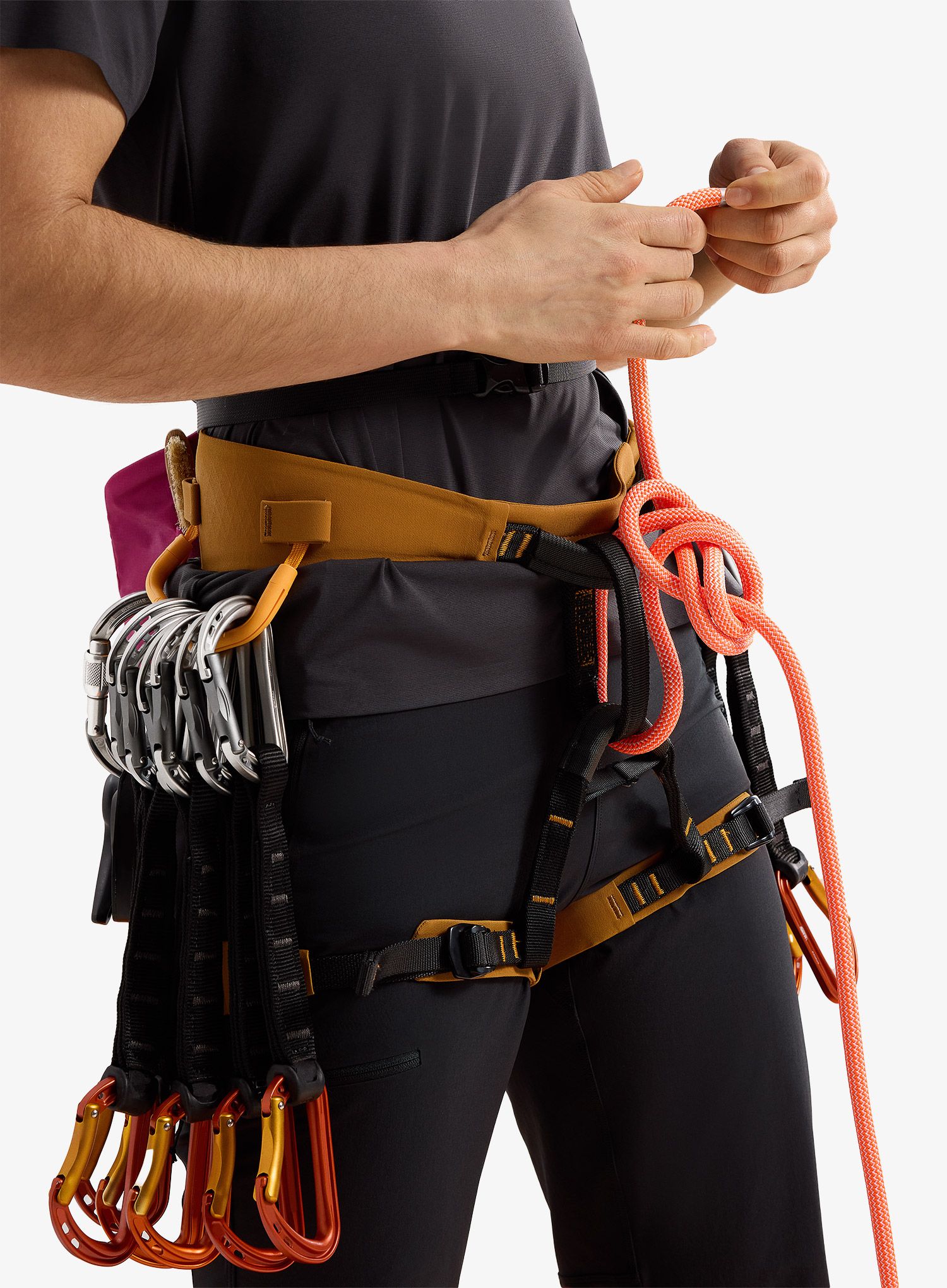 Lezecký postroj dámsky Arcteryx AR-385a Harness - yukon/amaranthus/edziza