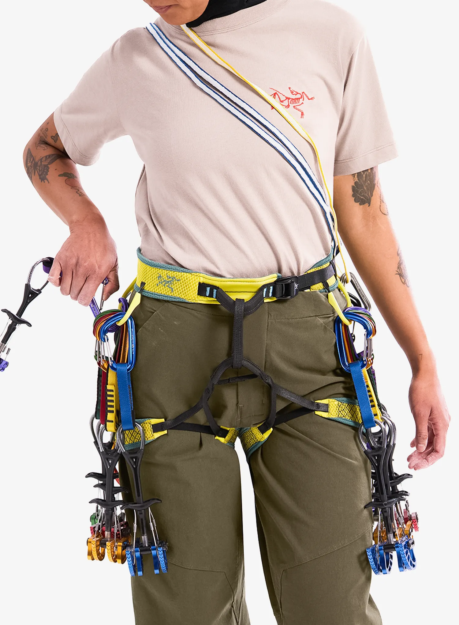 Lezecký postroj dámsky Arcteryx Skaha Harness  - lampyre/boxcar