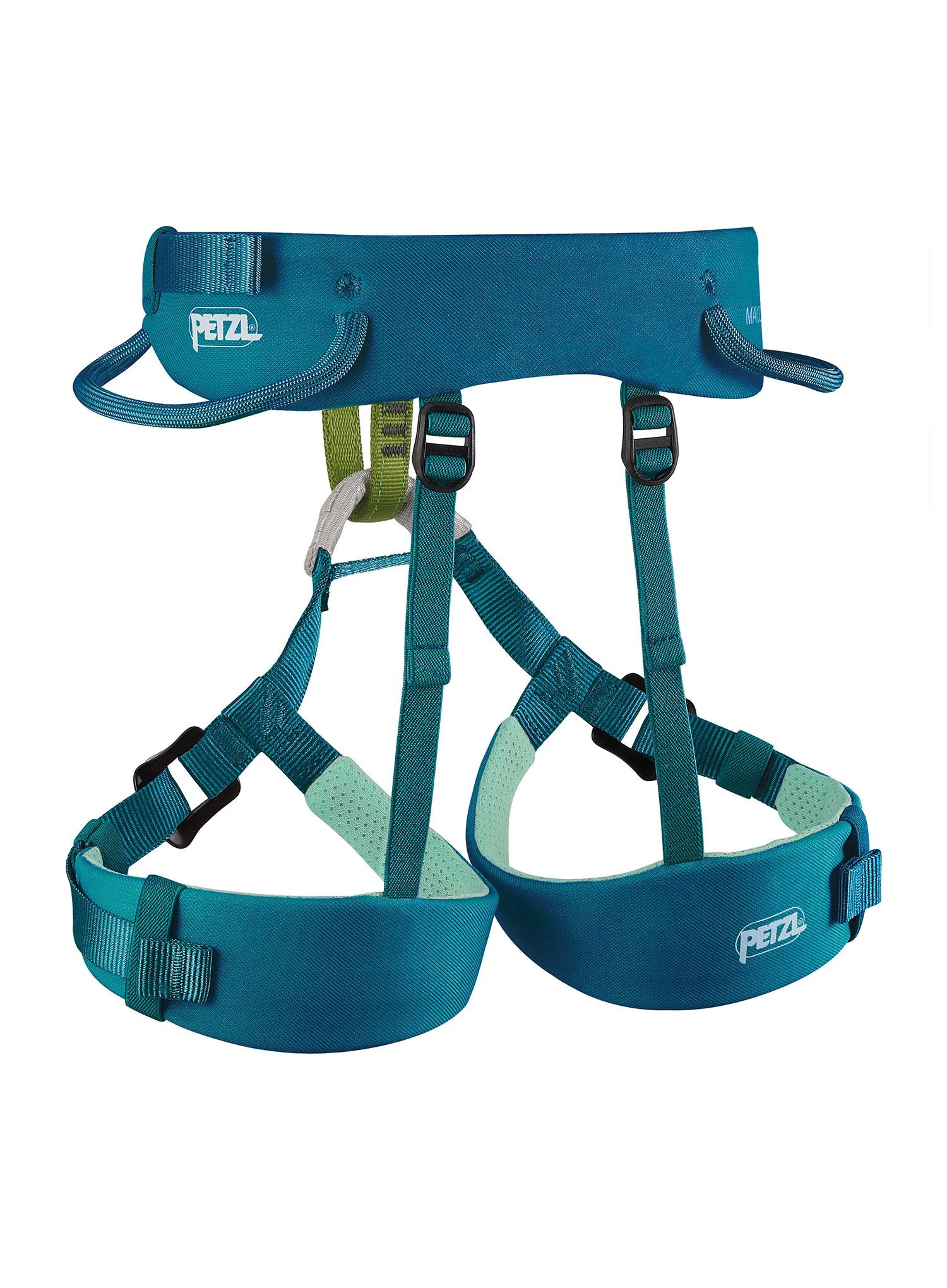 Lezecký postroj pre deti Petzl Macchu - blue/blue
