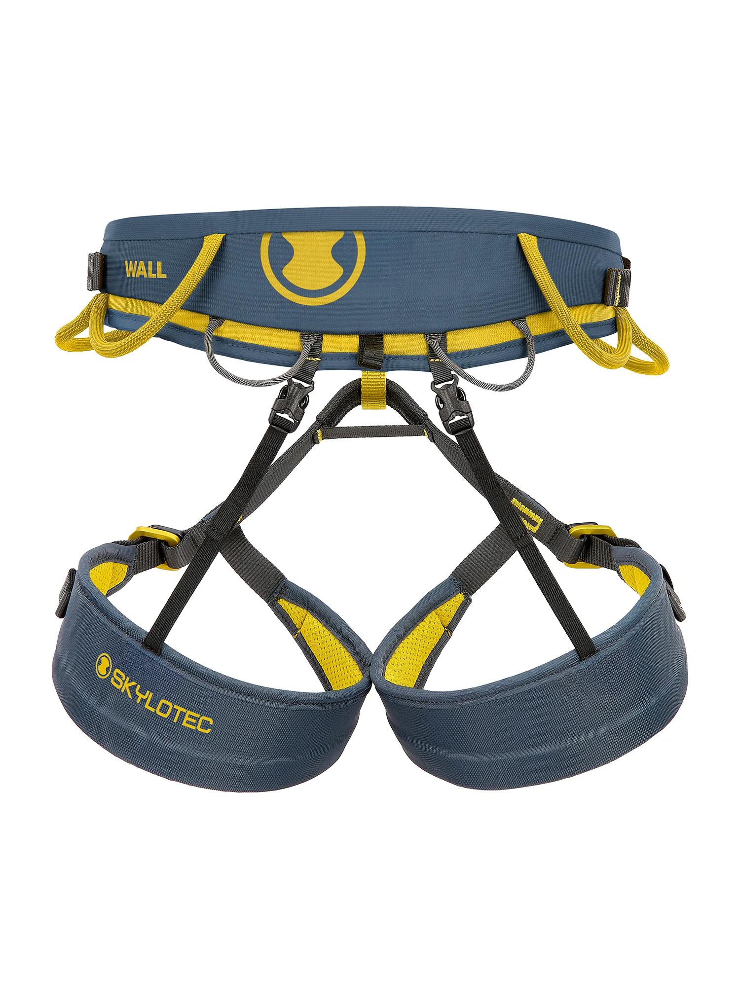 Horolezecký sedák SKYLOTEC Wall - anthracite/mustard yellow