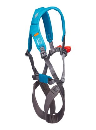 Lezecký postroj pre deti Black Diamond Kid's Momentum Full Body - azul