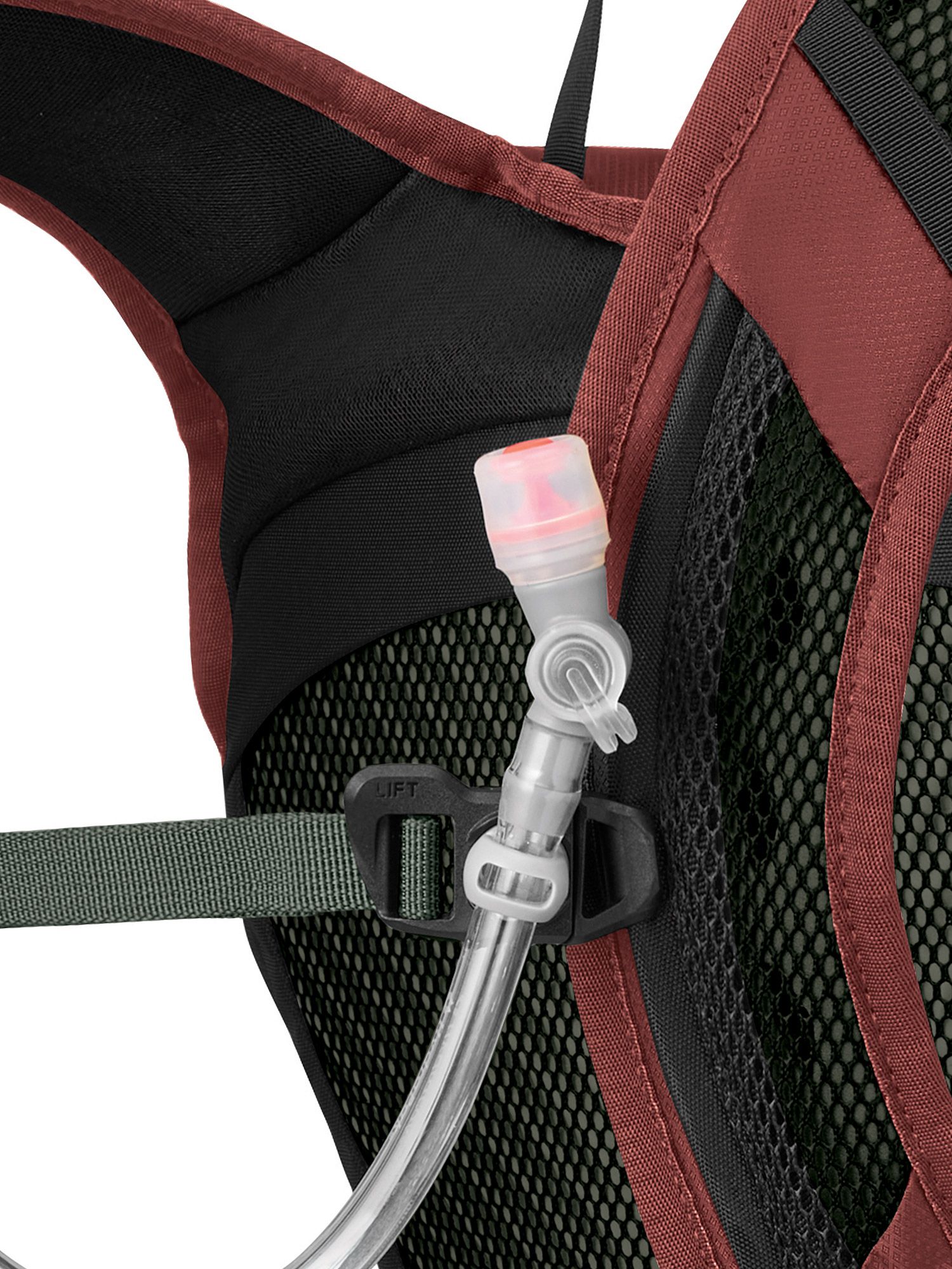 Náustok Osprey Hydraulics Bite Valve Replacement - red