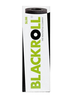 Masážny valček Blackroll Slim - black