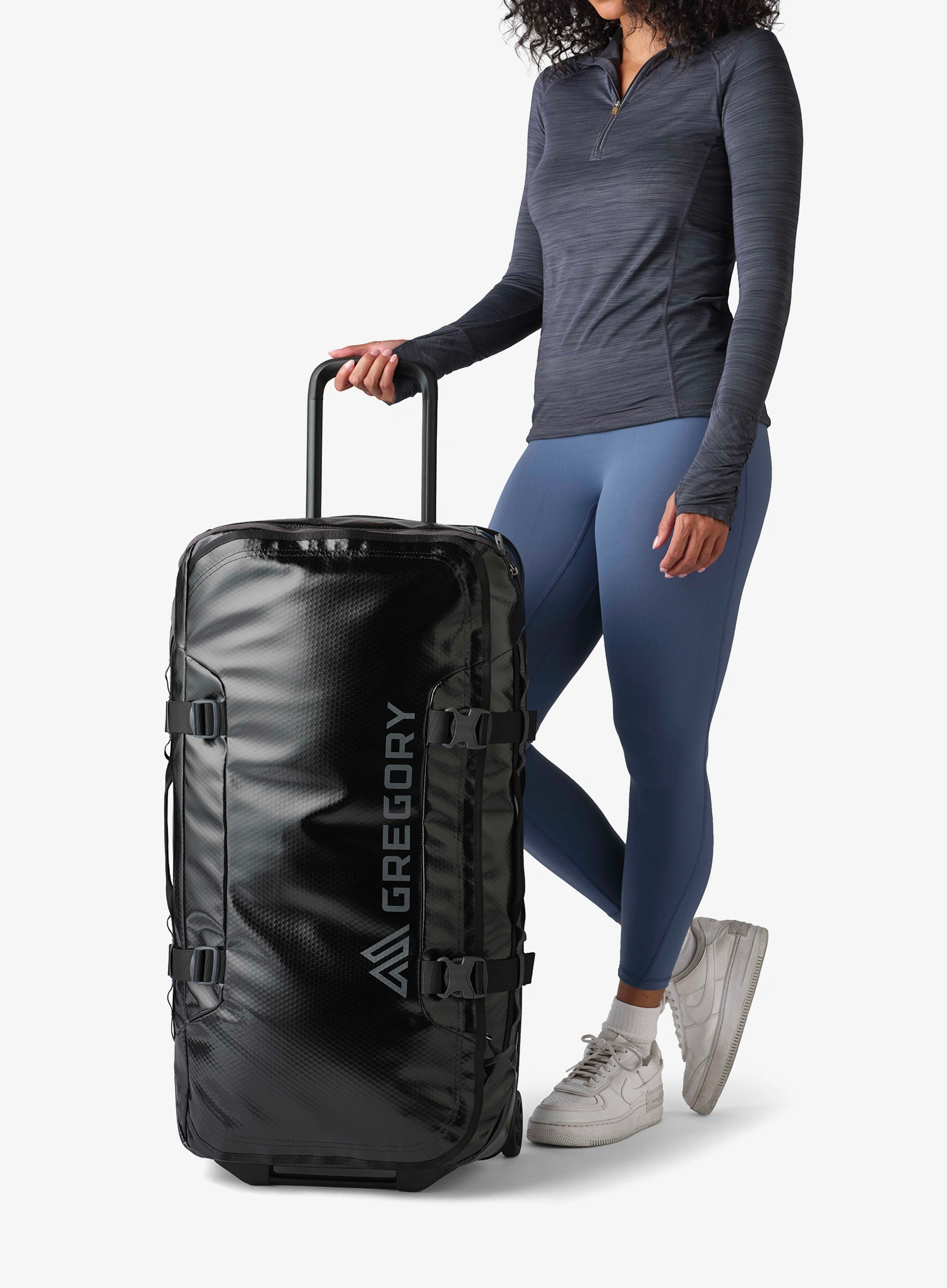 Cestovný kufor Gregory Alpaca Wheeled Duffel 100 l - obsidian black