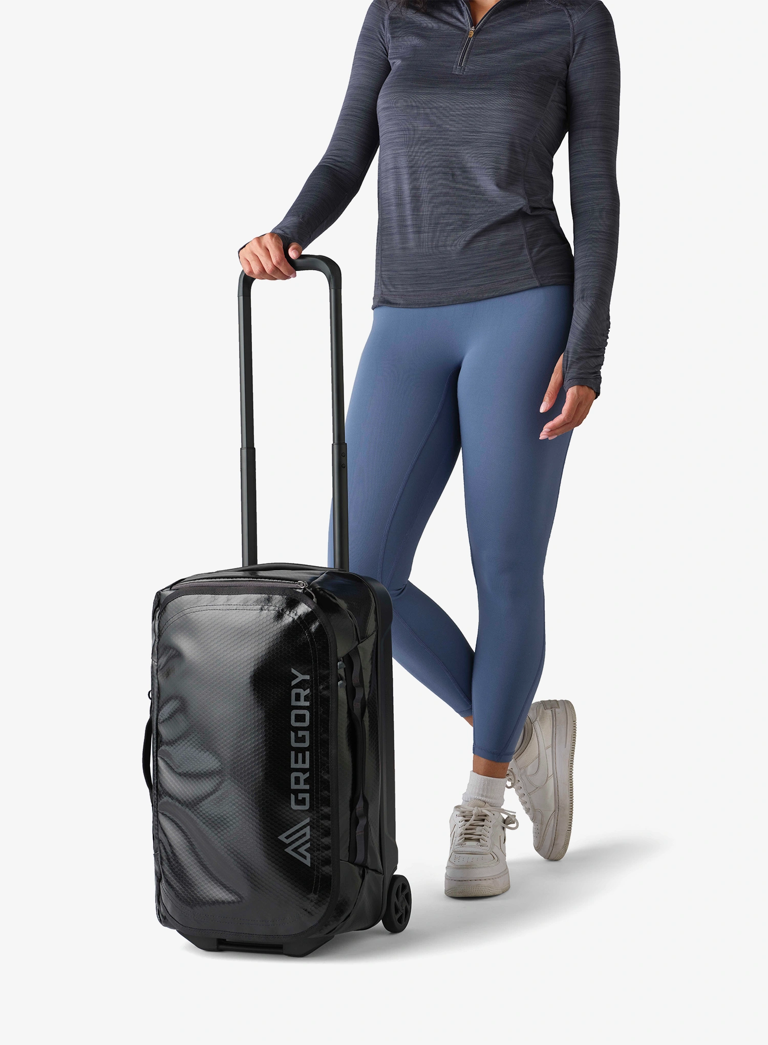 Cestovný kufor Gregory Alpaca Wheeled Duffel 40 l - obsidian black
