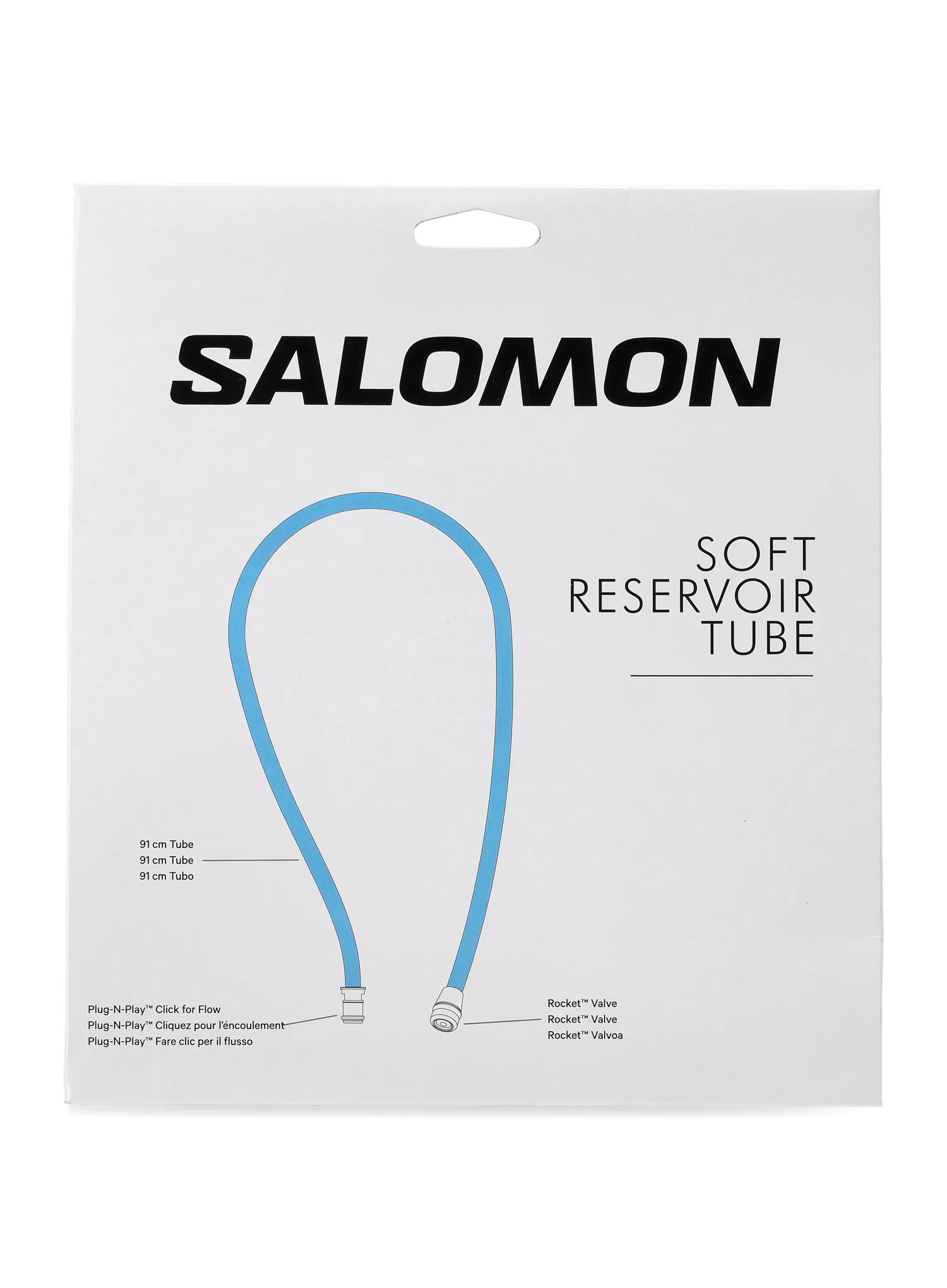Hadička Salomon Soft Reservoir Tube - clear blue
