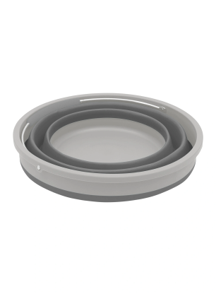 Vedierko Outwell Collaps Bucket Round w Lid - grey mist