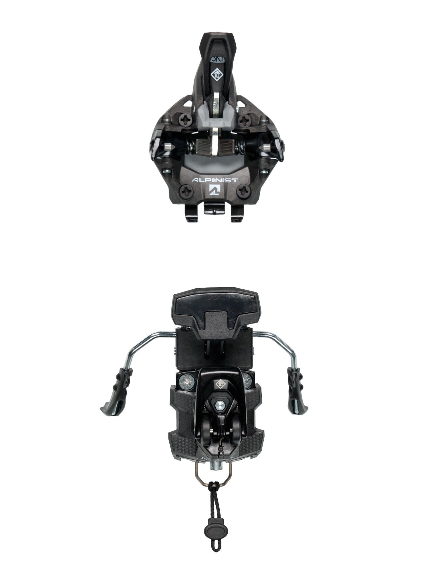 Skialpinistické viazania Marker Marker Alpinist 10 90 mm - black