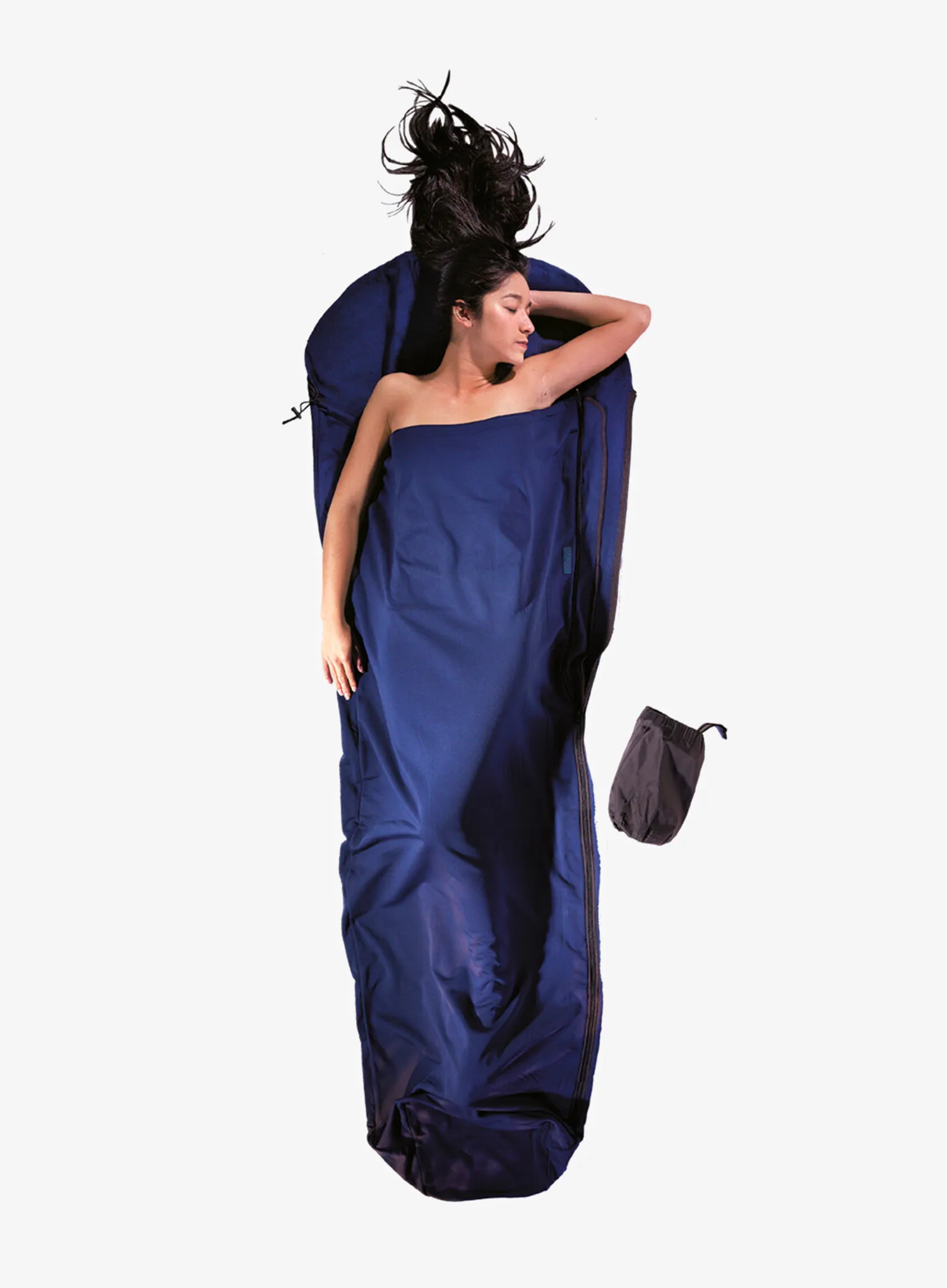 Vložka do spacáka Cocoon Microfleece MummyLiner - Lightweight - dark petrol