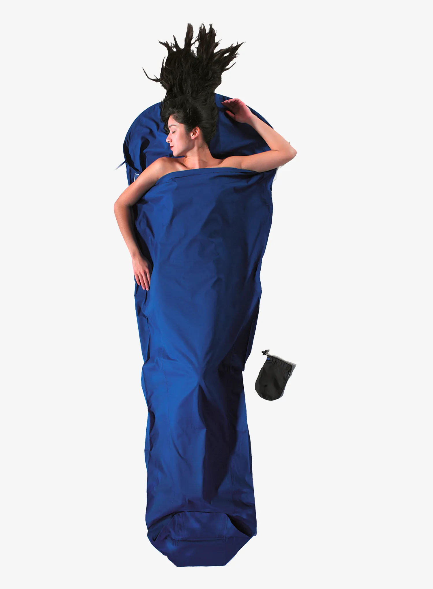 Vložka do spacáka Cocoon MummyLiner - Cotton - ultramarine blue