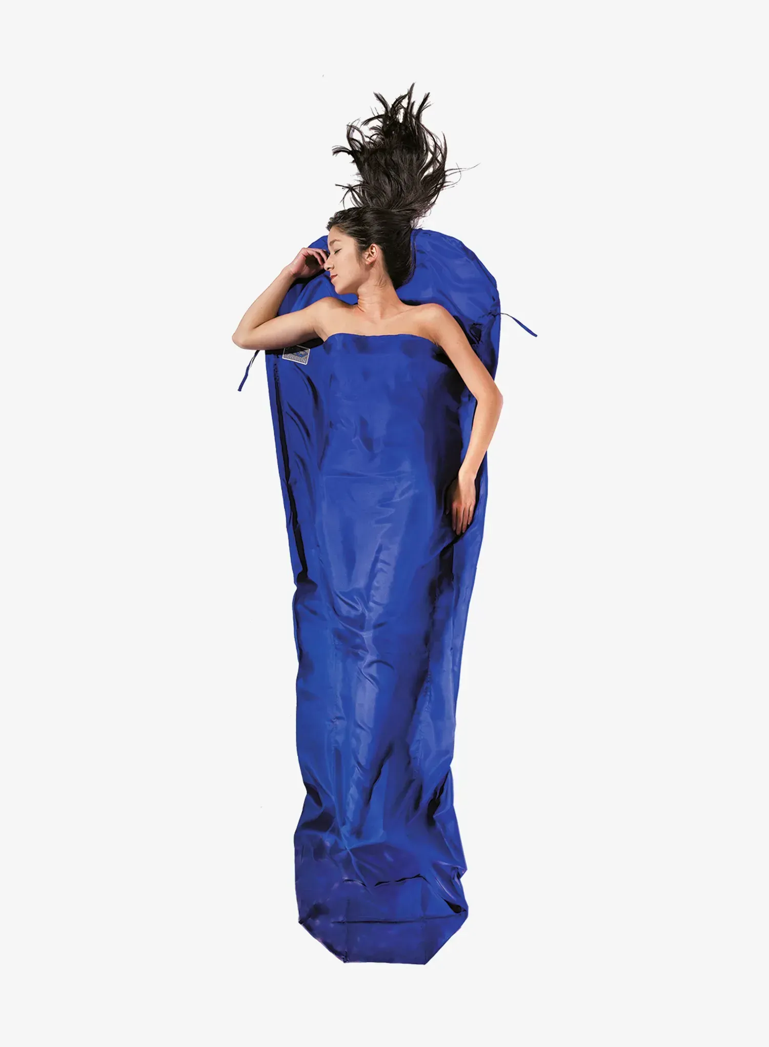 Vložka do spacáka Cocoon MummyLiner - Silk - ultramarine blue