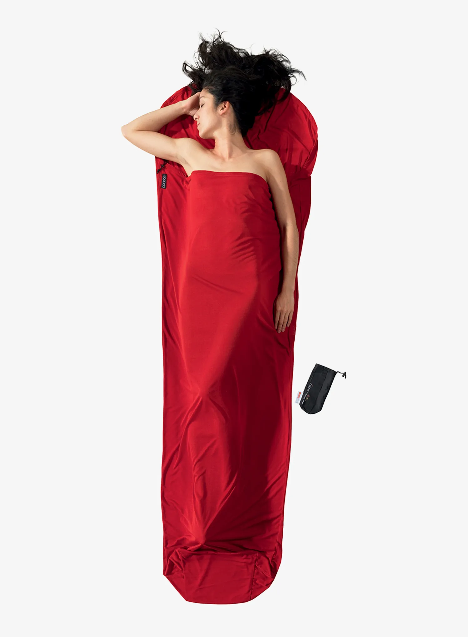 Vložka do spacáka Cocoon MummyLiner - Thermolight Radiator - lava