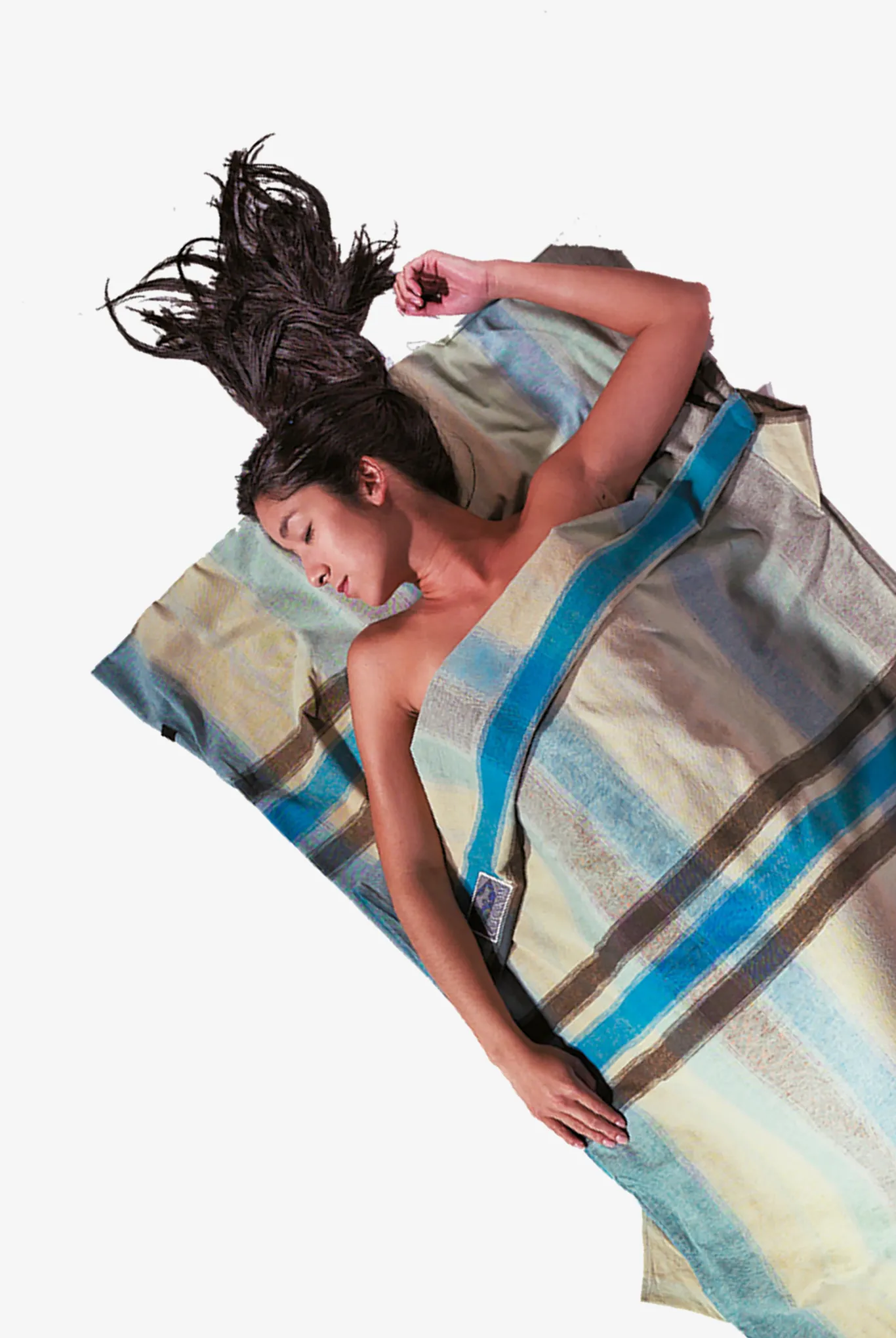 Vložka do spacáka Cocoon TravelSheet - Flannel - african rainbow