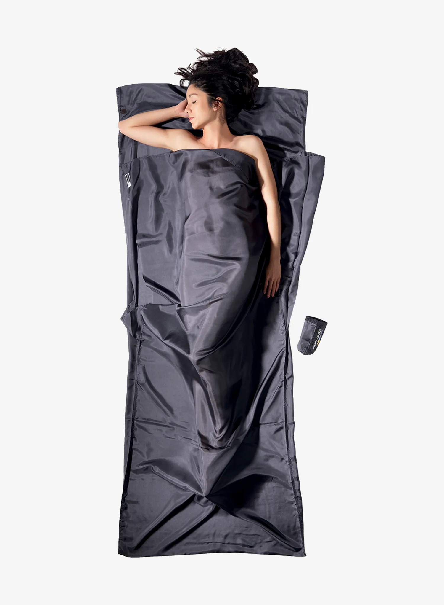 Vložka do spacáka Cocoon TravelSheet - Insect Shield - Silk - rhino