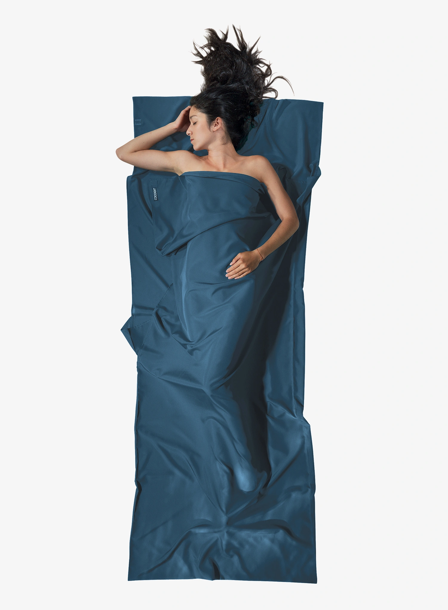 Vložka do spacáka Cocoon TravelSheet - Lyocell - mystic blue