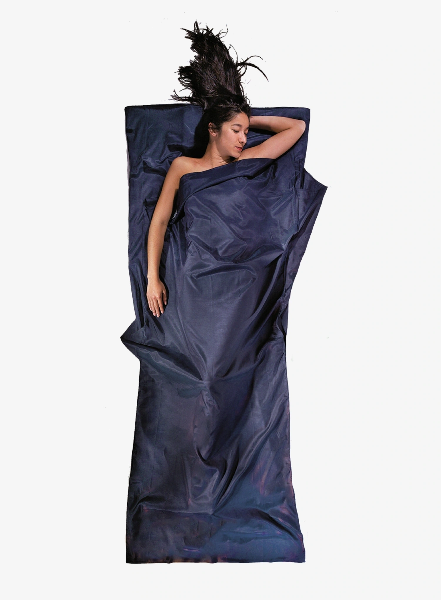 Vložka do spacáka Cocoon TravelSheet - Silk/Cotton - tuareg