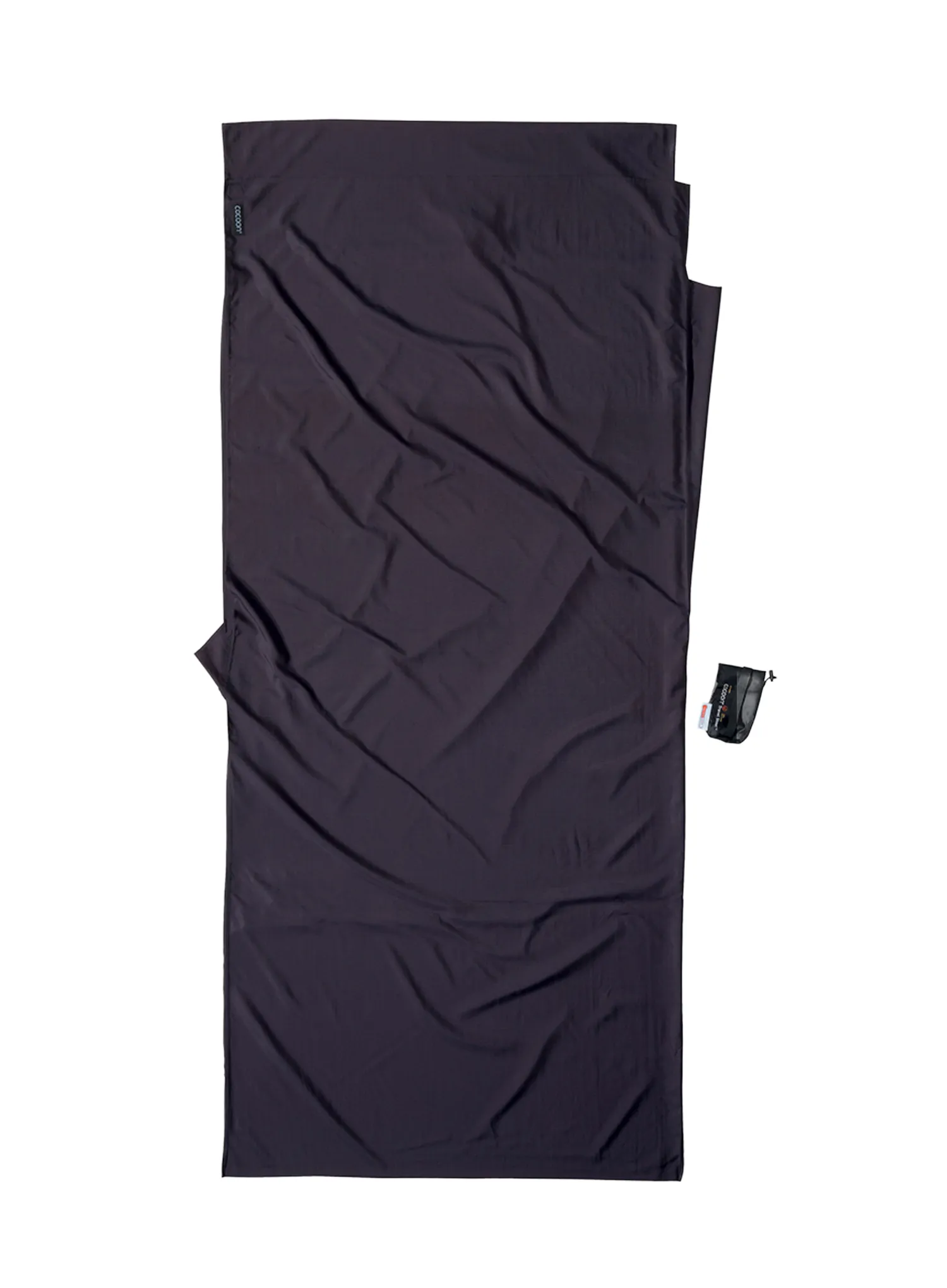 Vložka do spacáka Cocoon TravelSheet - Thermolight Silkweight - volcano grey