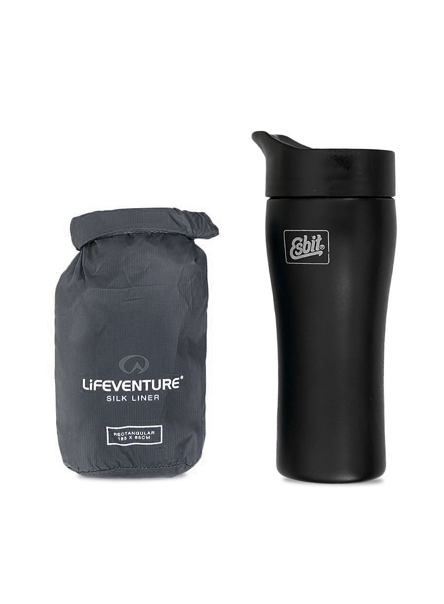 Vložka do spacáka Lifeventure Silk Liner Rectangular - grey