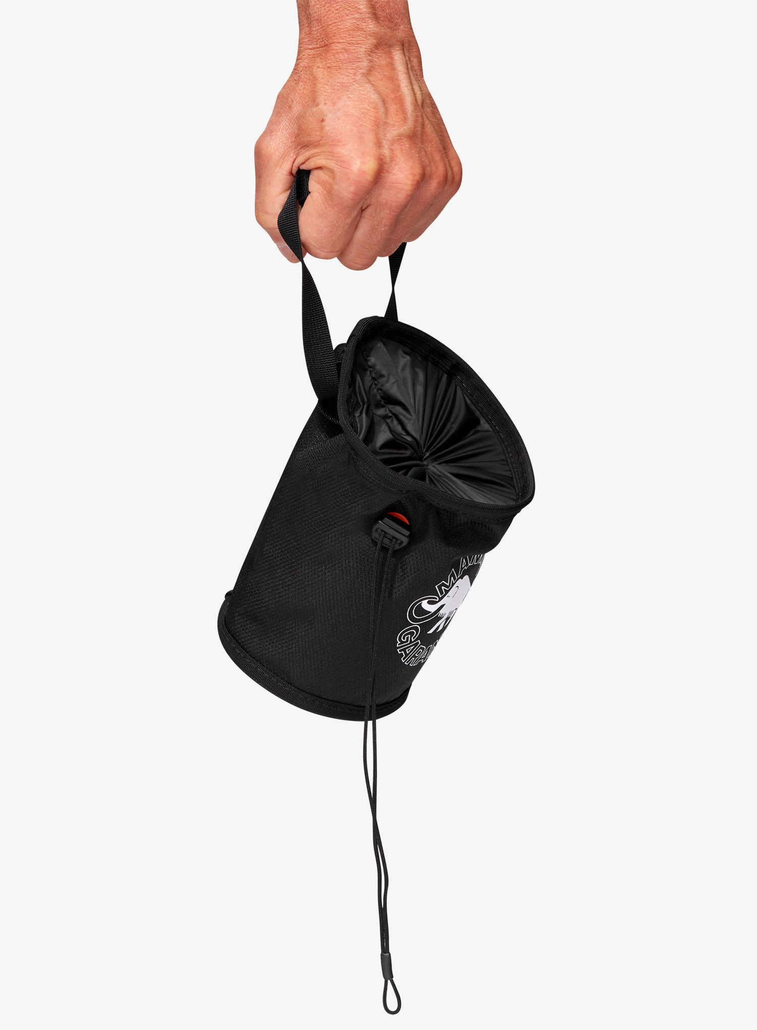 Vrecko na magnézium Mammut Gym Print Chalk Bag  - black