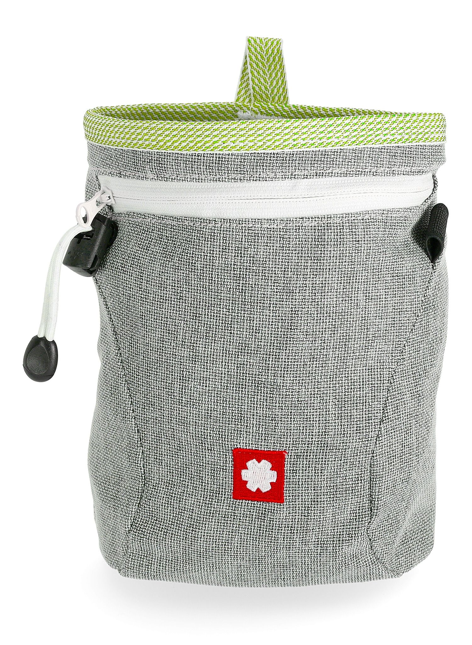Vrecko na magnézium Ocun Dusty Eco + Belt - grey/green