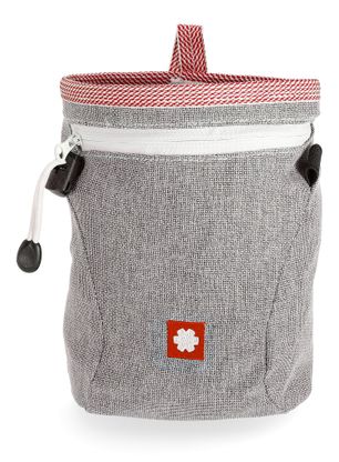 Vrecko na magnézium Ocun Dusty Eco + Belt - grey/red