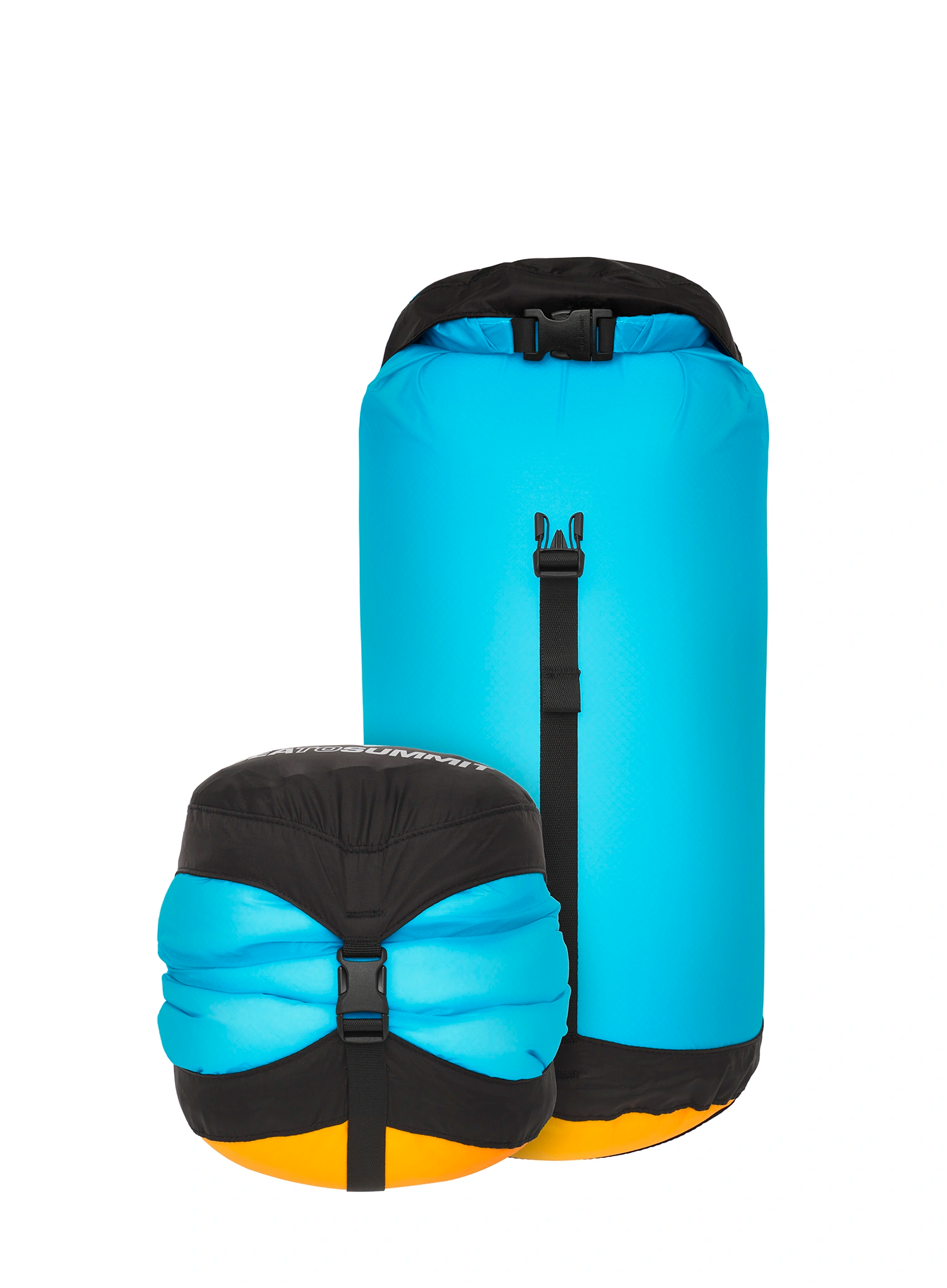 Kompresný obal na spacák Sea to Summit Evac Compression Dry Bag UL 13L - blue atoll