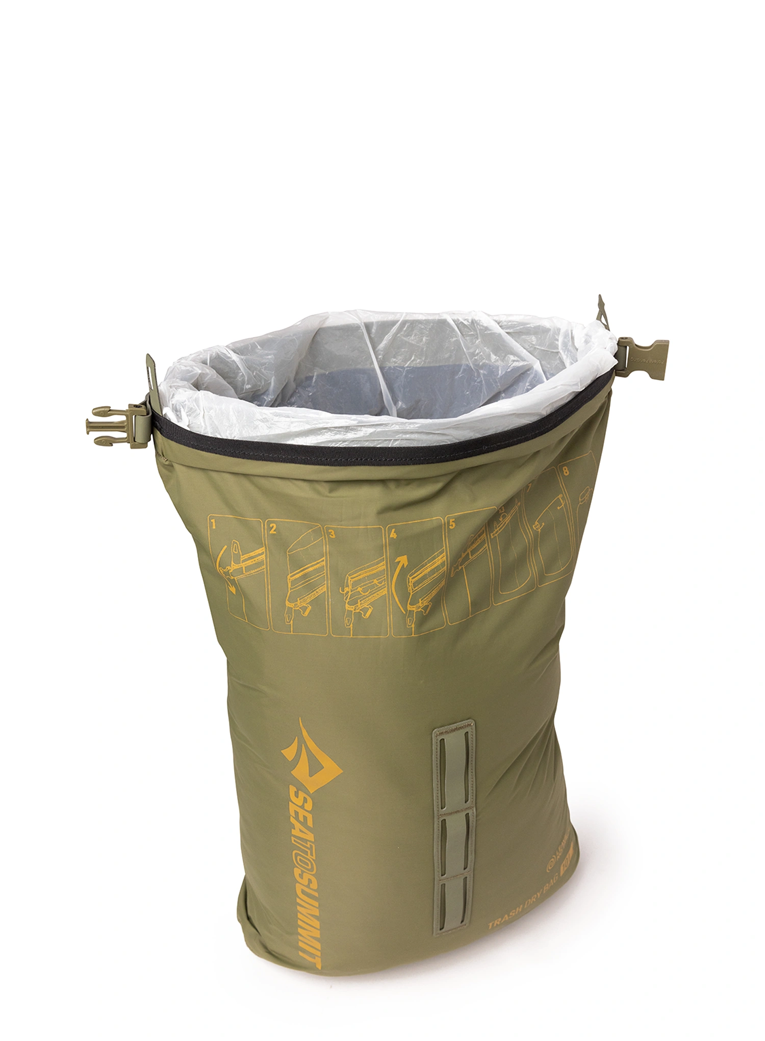 Vrece na odpadky Sea to Summit Trash Dry Bag 10l - burnt olive