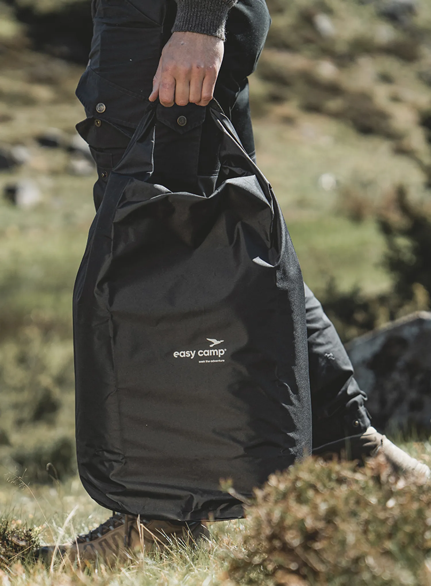Nepremokavý vak Easy Camp Dry-Pack L - black