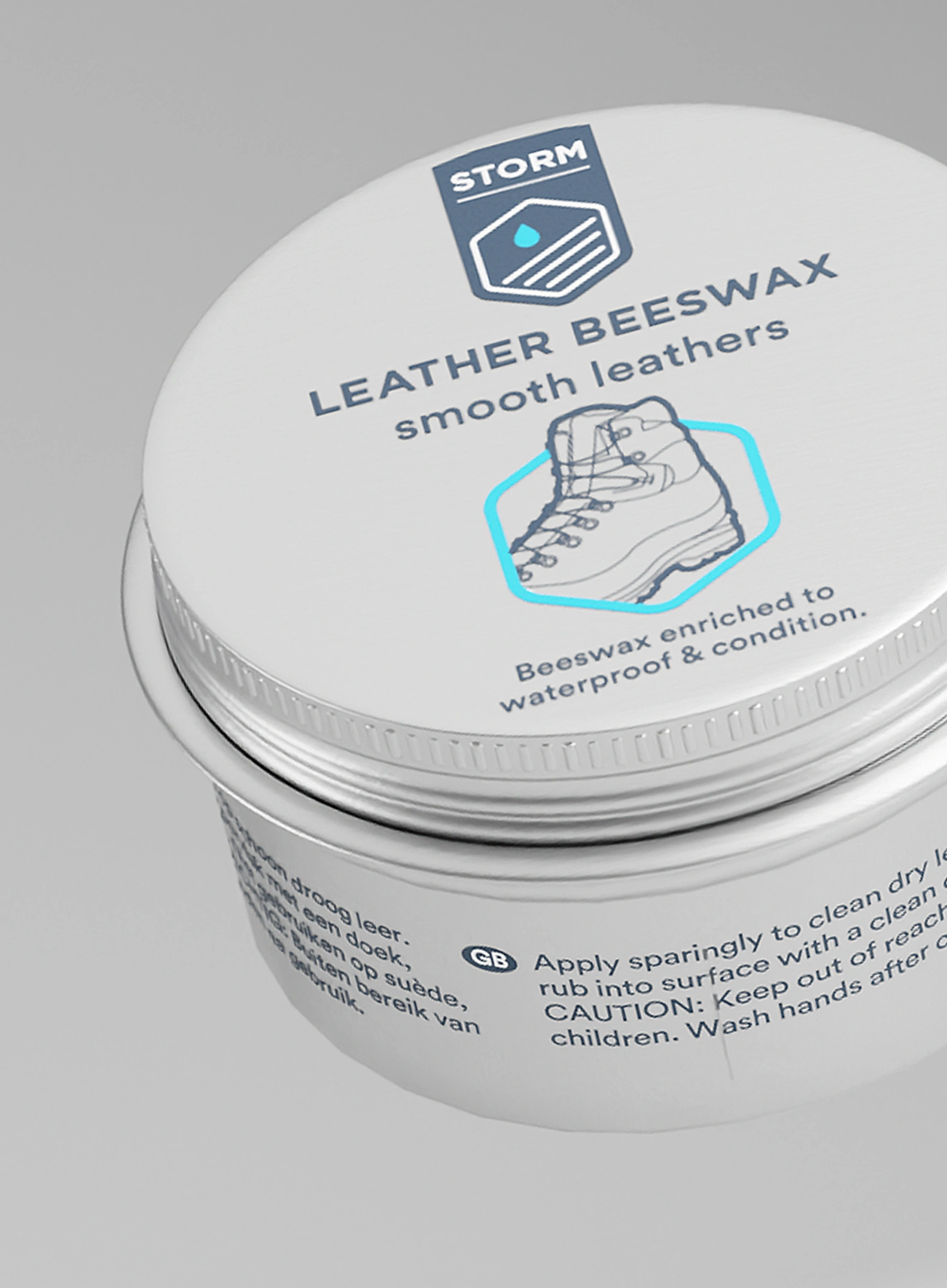 Vosk na topánky Storm Beeswax Leather Protector 100 ml