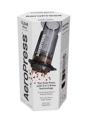 Turistický kávovar AeroPress Clear - black
