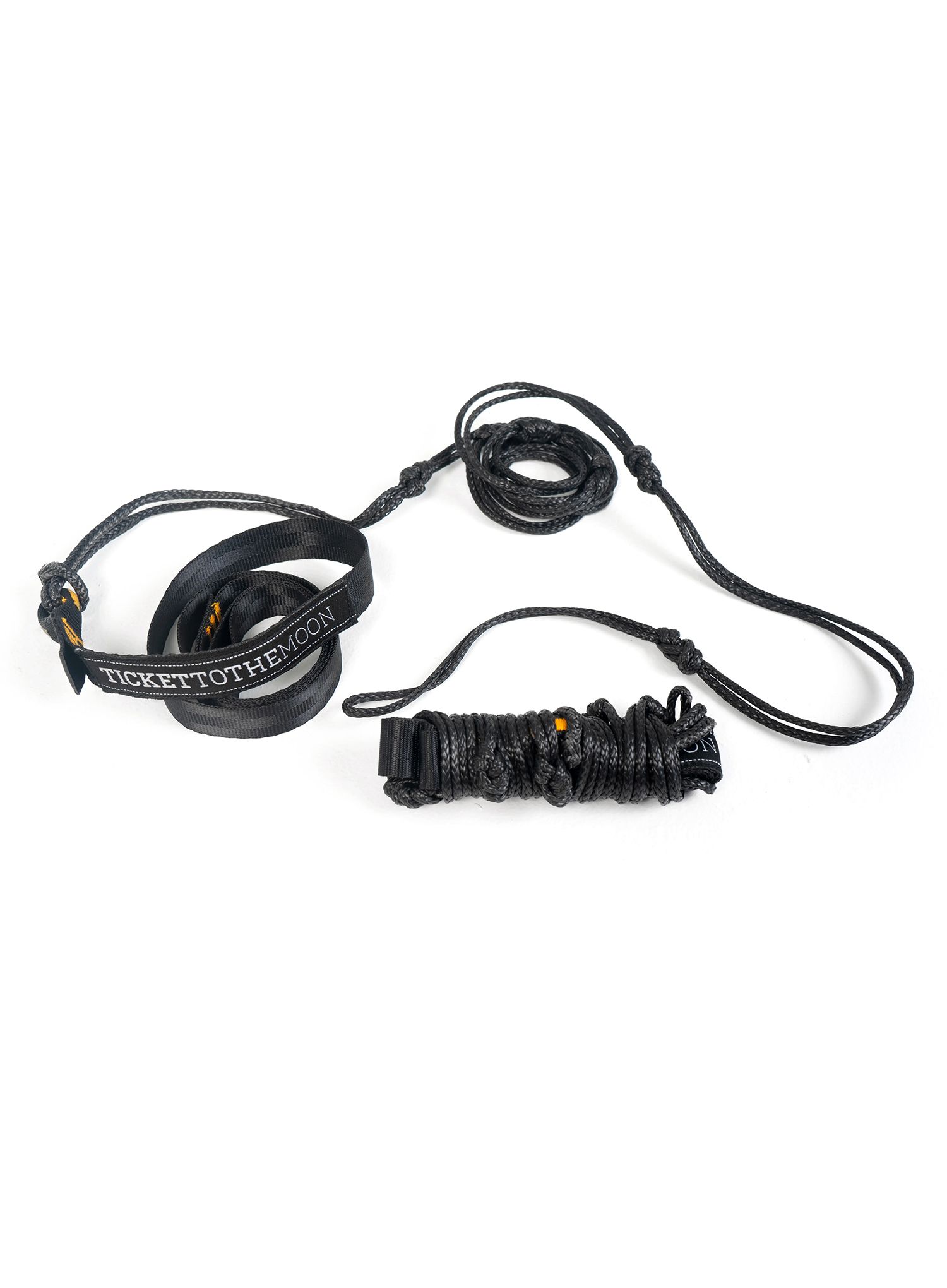 Popruh pro hamaky Ticket to The Moon Lightest Straps - black