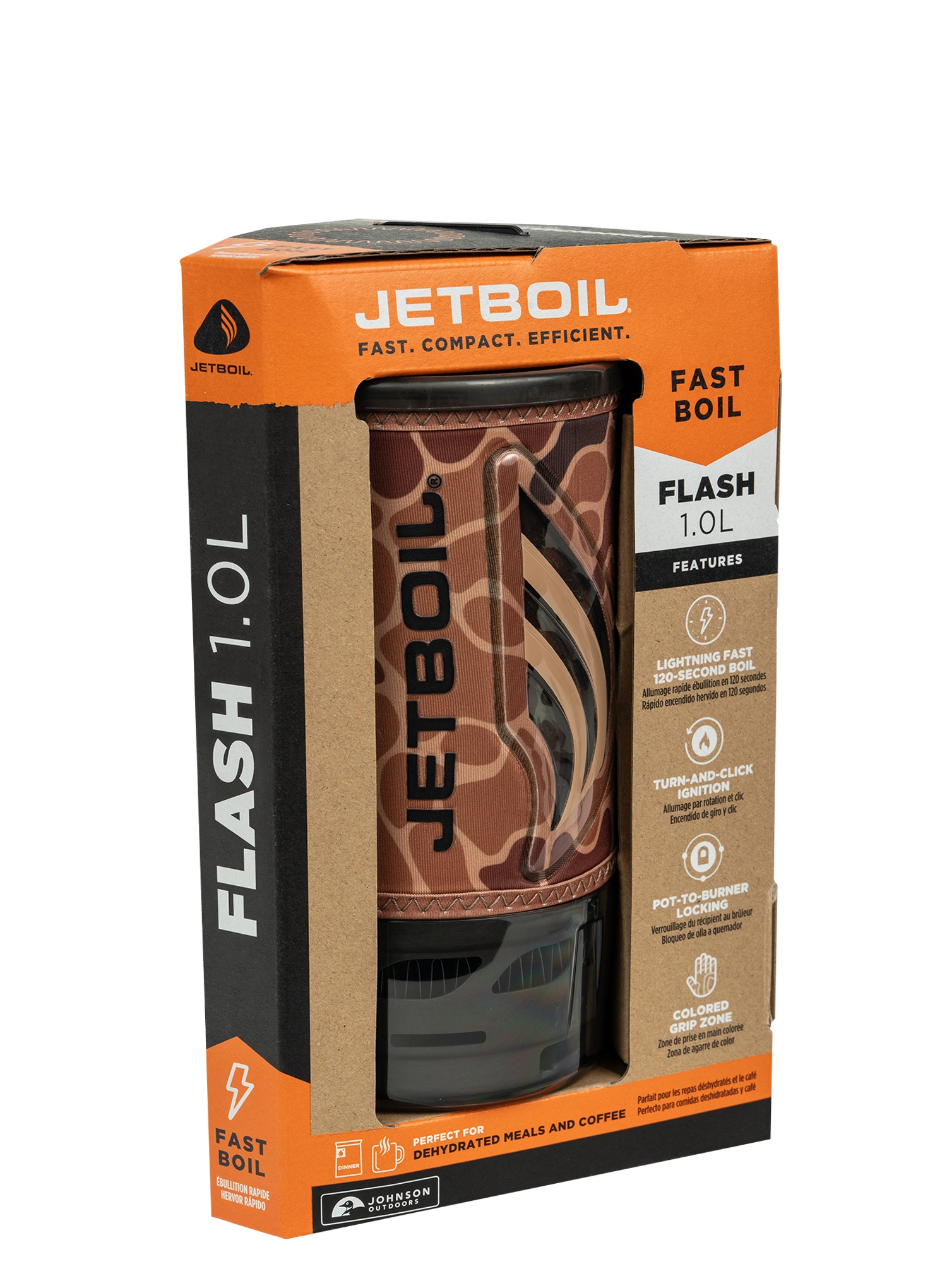 Súprava na varenie Jetboil Flash 2.0 Personal Cooking System - duck camo
