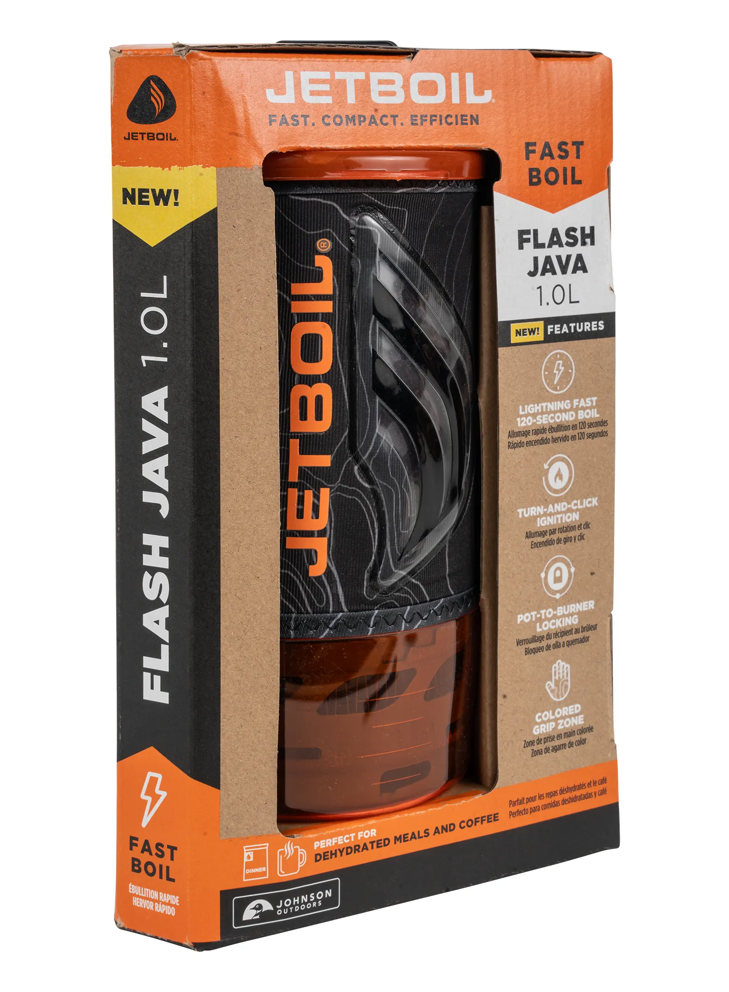 Súprava na varenie Jetboil Flash Java 2.0 Personal Cooking System - carbon