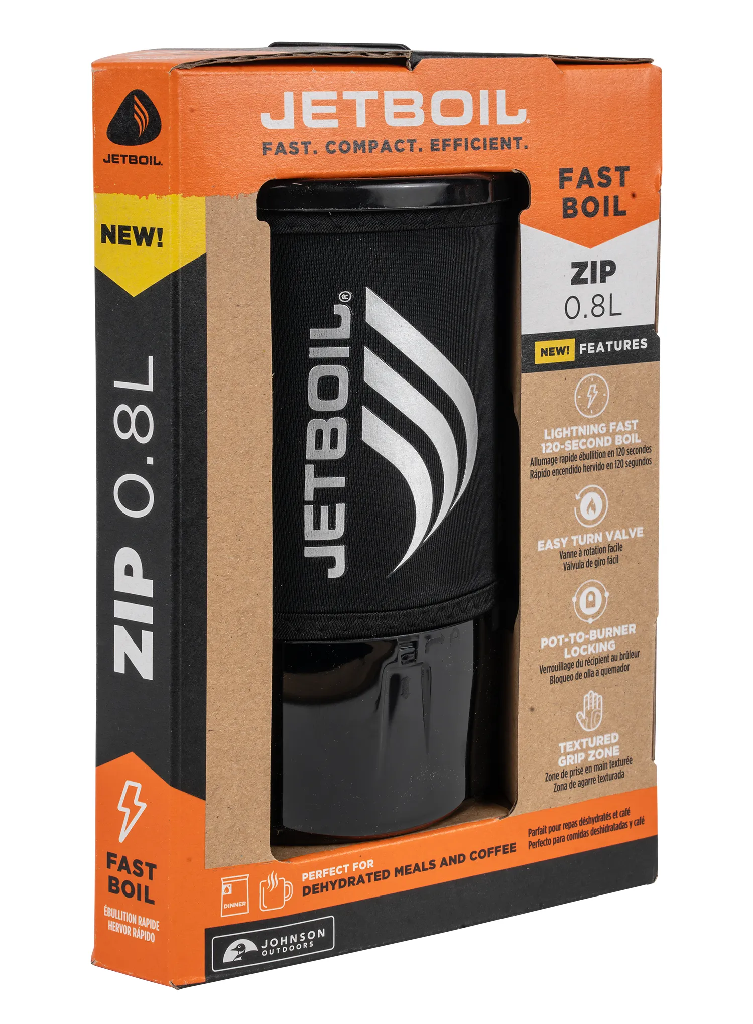 Súprava na varenie Jetboil Zip 2.0 Cooking System - carbon