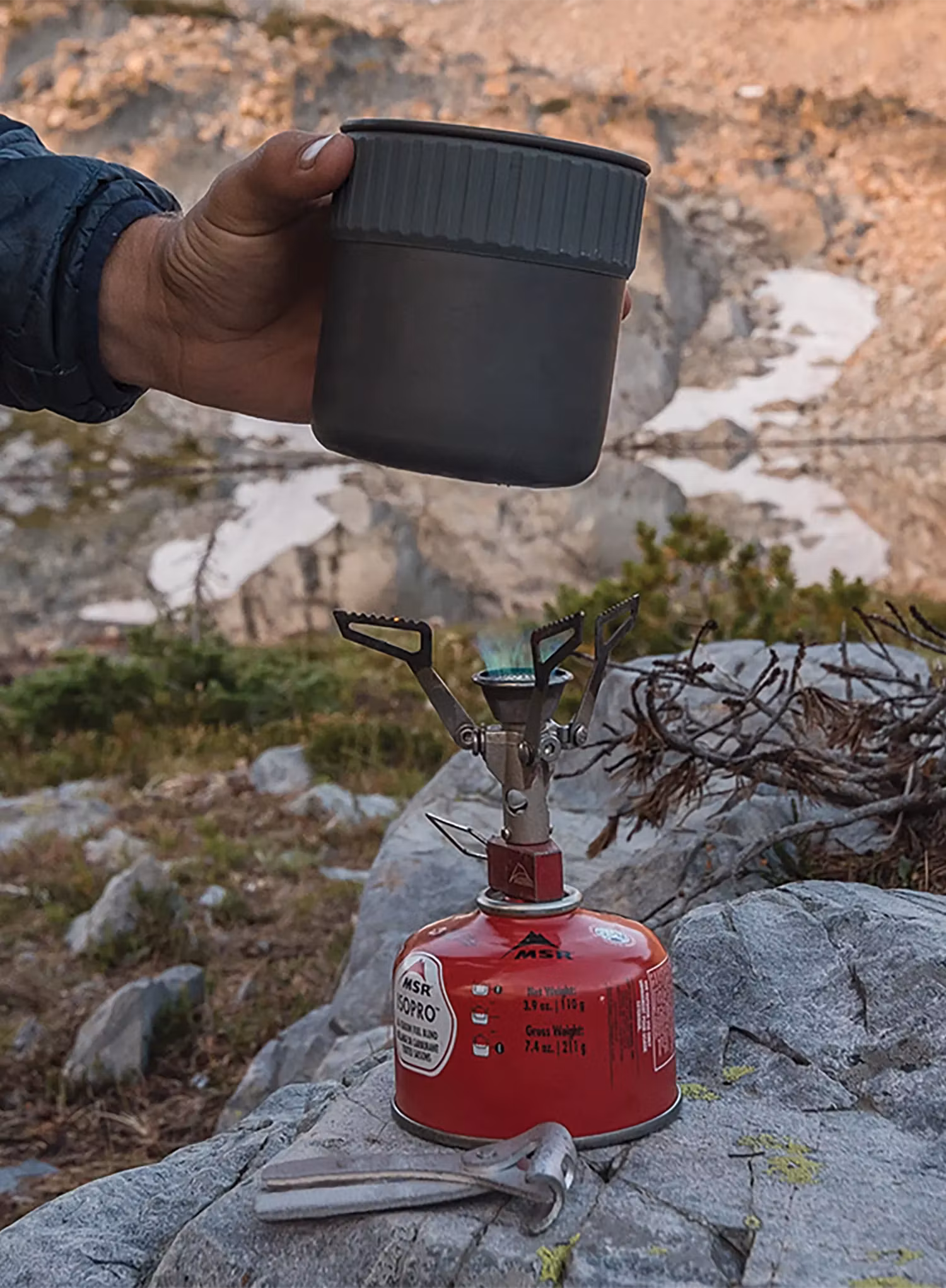 Súprava na varenie MSR PocketRocket 2 Mini Stove Kit