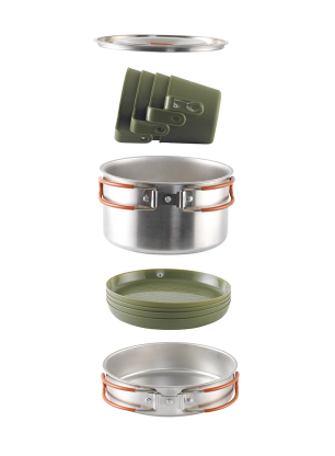 Kuchynská súprava Easy Camp Moss 4 Cook Set