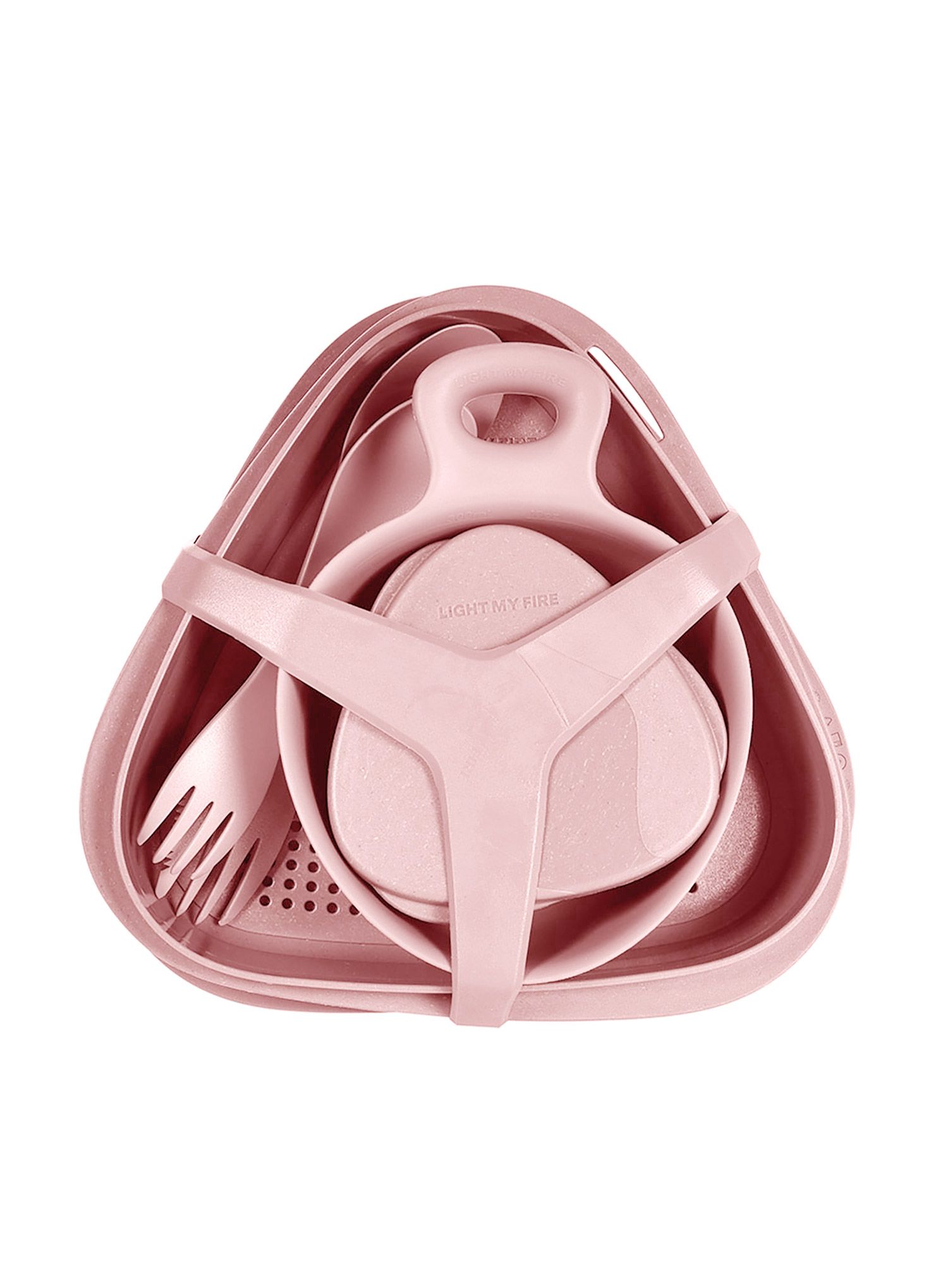 Súprava riadu Light My Fire Meal Kit Bio - dusty pink